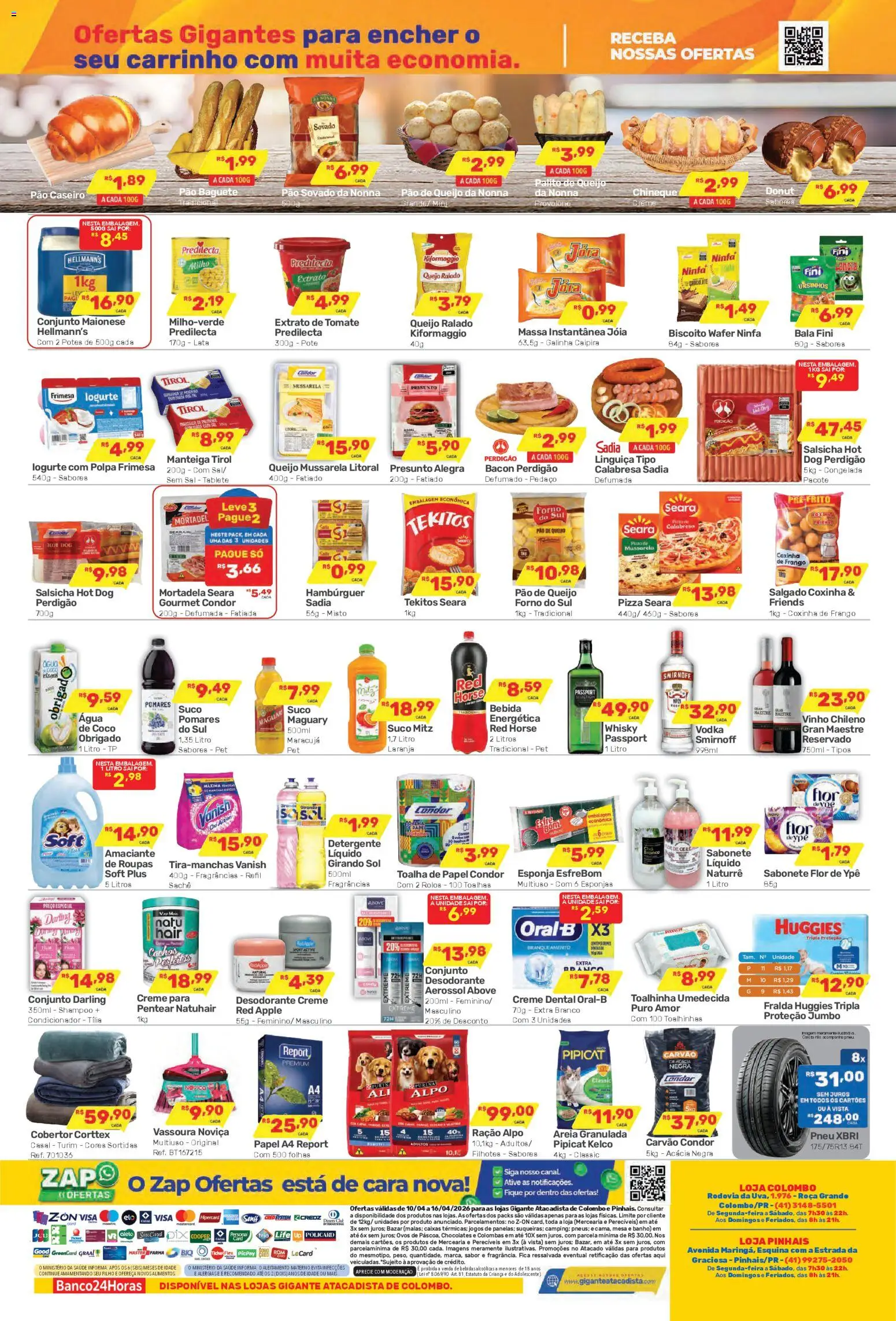 Gigante Atacadista Folheto - válido de 10.04.2026 | Página: 2 | Produtos: Coco, Cará, Desodorante, Suco