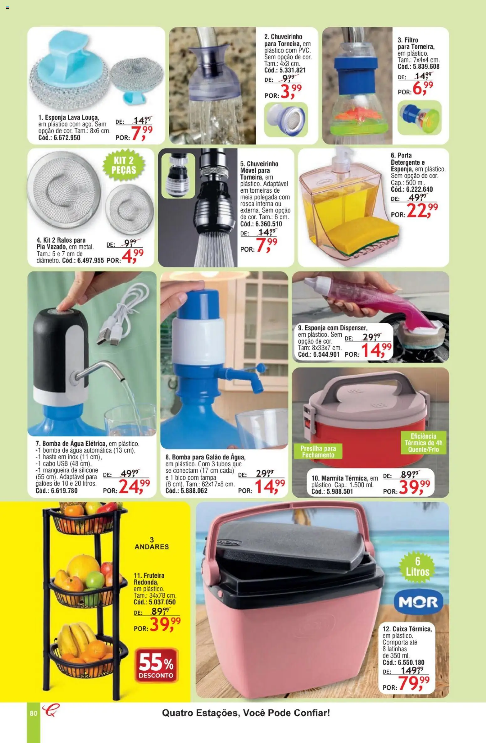 Quatro Estações Folheto - válido de 01.05.2026 | Página: 76 | Produtos: Fruteira, Mangueira, Porta, Bico