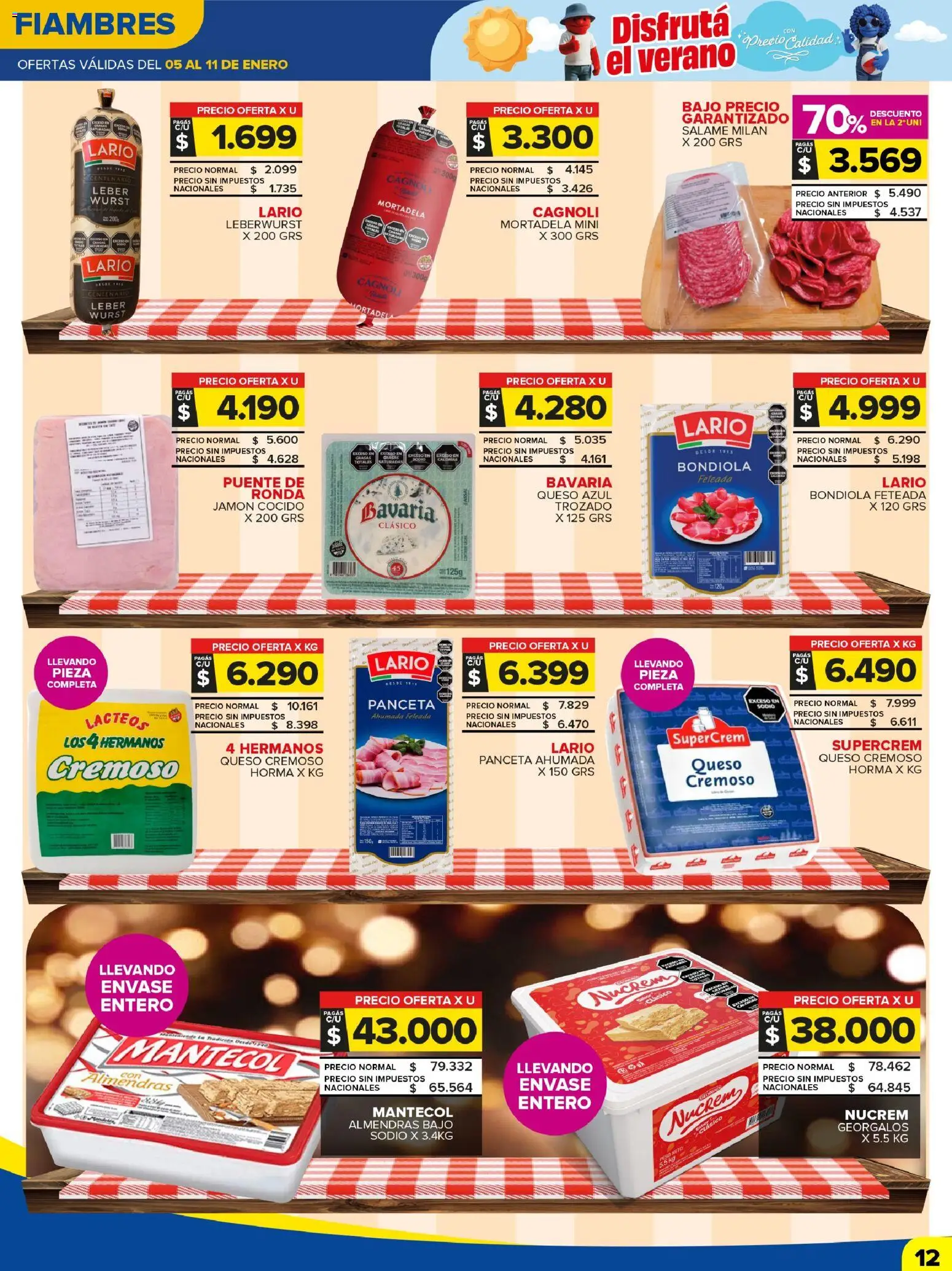 Carrefour Maxi catálogo │ válido desde el 05.01.2026 | Página: 13 | Productos: Almendras, Jamón cocido, Queso, Jamón