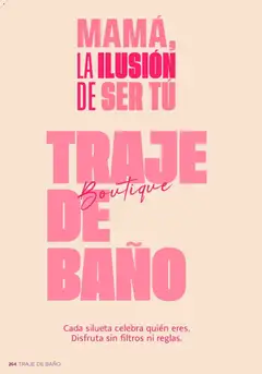 Vista previa de Ilusión catálogo Primavera, nuevo folleto de la tienda, válido en México a partir del 01.04.2026 | Página: 268 | Productos: Traje, Traje de baño, Baño