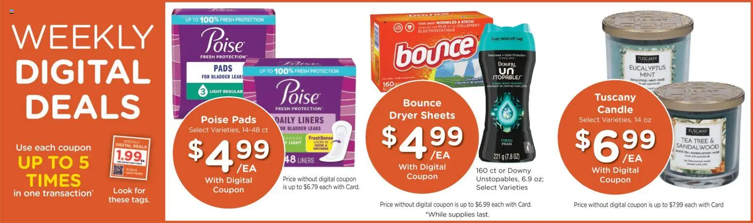 King Soopers Weekly Ad - valid from 21.01.2026 | Page: 3 | Products: Tea, Pads, Cap, Dryer