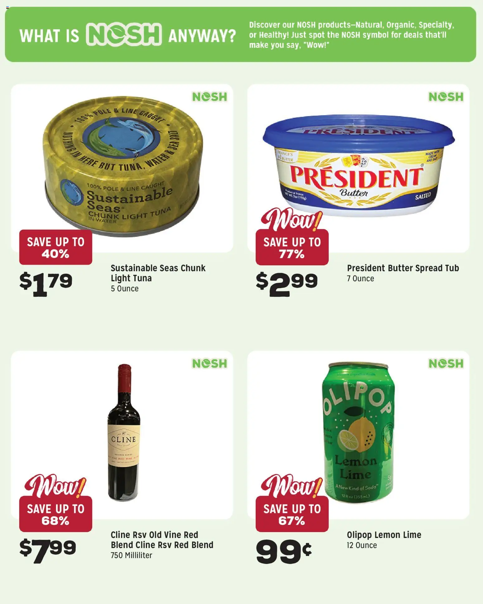 Grocery Outlet Weekly Ad - CA - valid from 21.01.2026 | Page: 6 | Products: Butter, Wine, Lemon, Lime