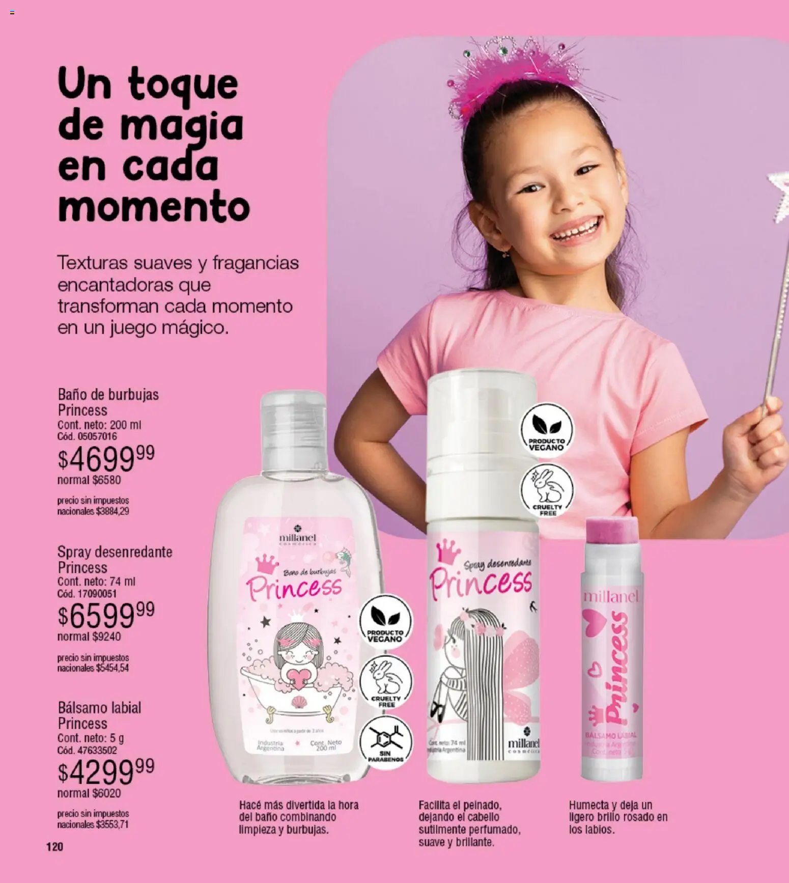 Millanel - Catálogo │ válido desde el 02.02.2026 | Página: 144 | Productos: Baño, Brillo, Bálsamo
