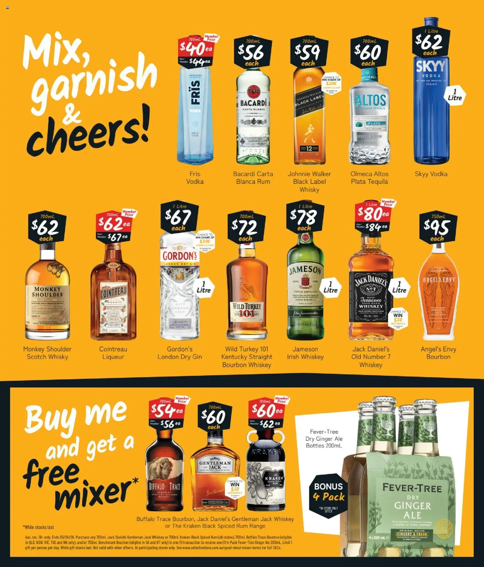 Cellarbrations catalogue - valid from 23.03.2026 | Page: 6 | Products: Gin, Whiskey, Rum, Turkey