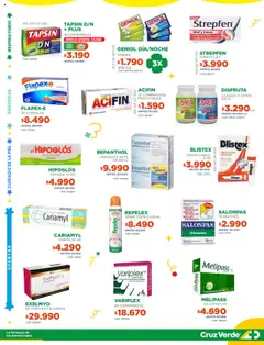 Flyer Ofertas Primera Quincena Cruz Verde válido desde el 01.10.2025 | Página: 3