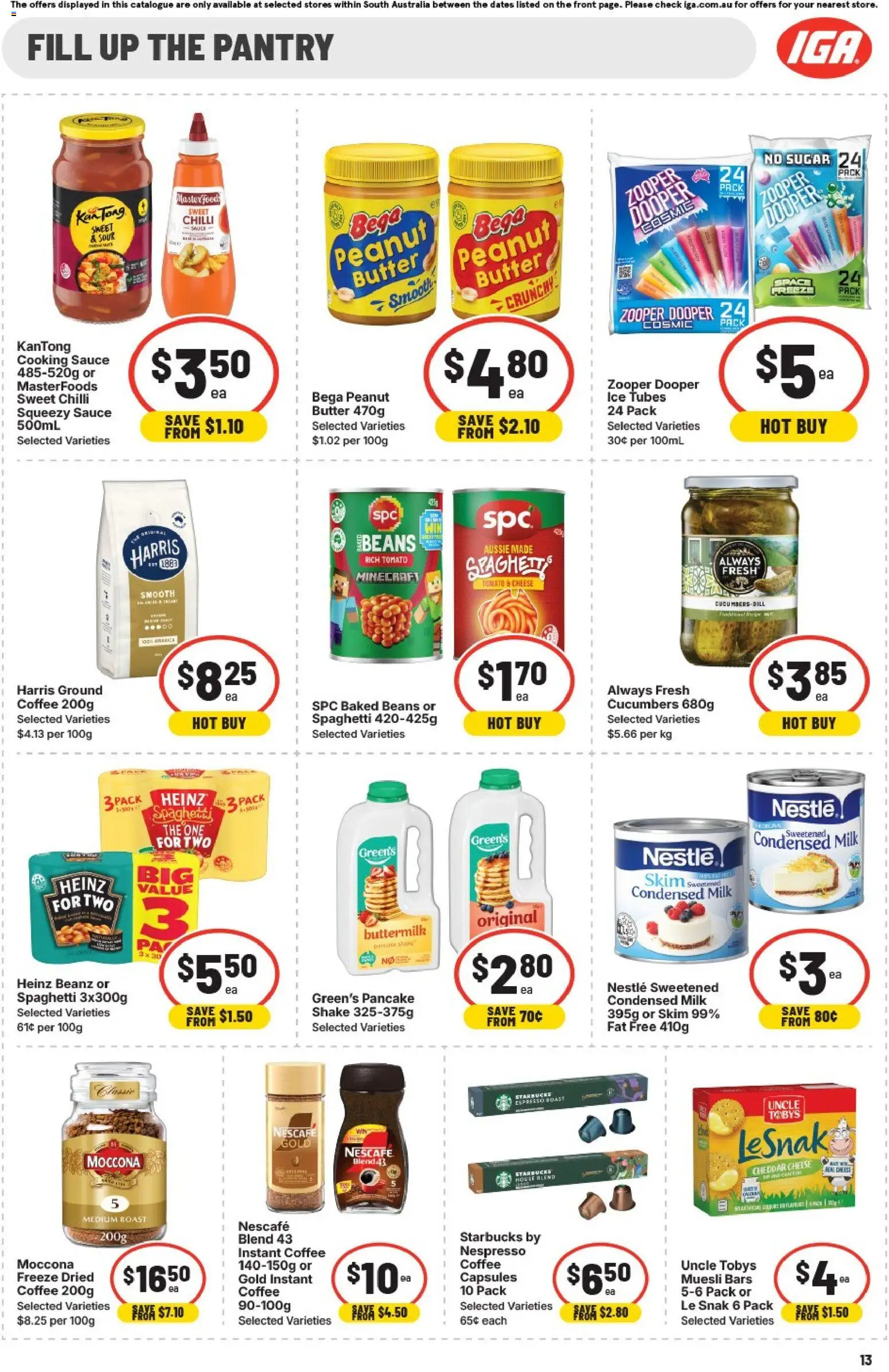IGA catalogue - valid from 25.02.2026 | Page: 9 | Products: Milk, Cheese, Cucumbers, Chilli
