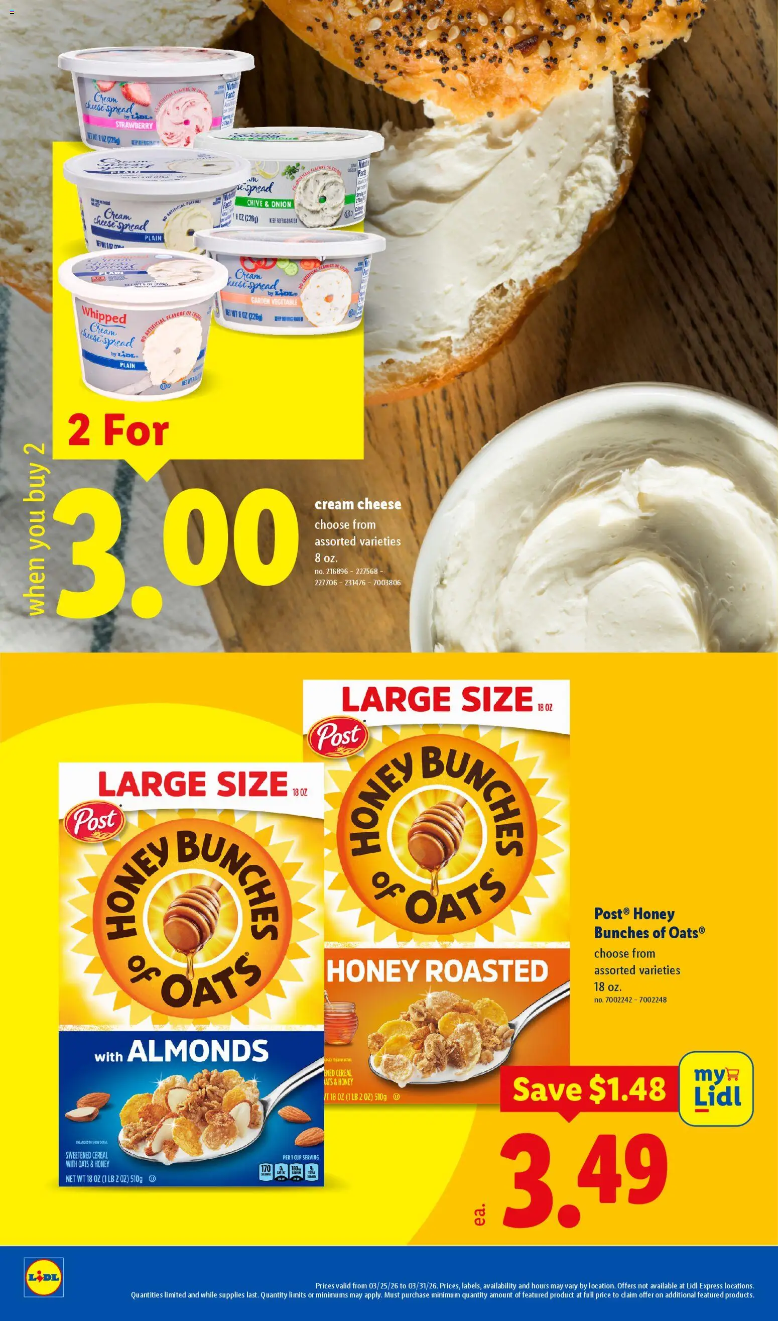 Lidl Weekly Ad - valid from 25.03.2026 | Page: 24 | Products: Cheese, Cream, Onion