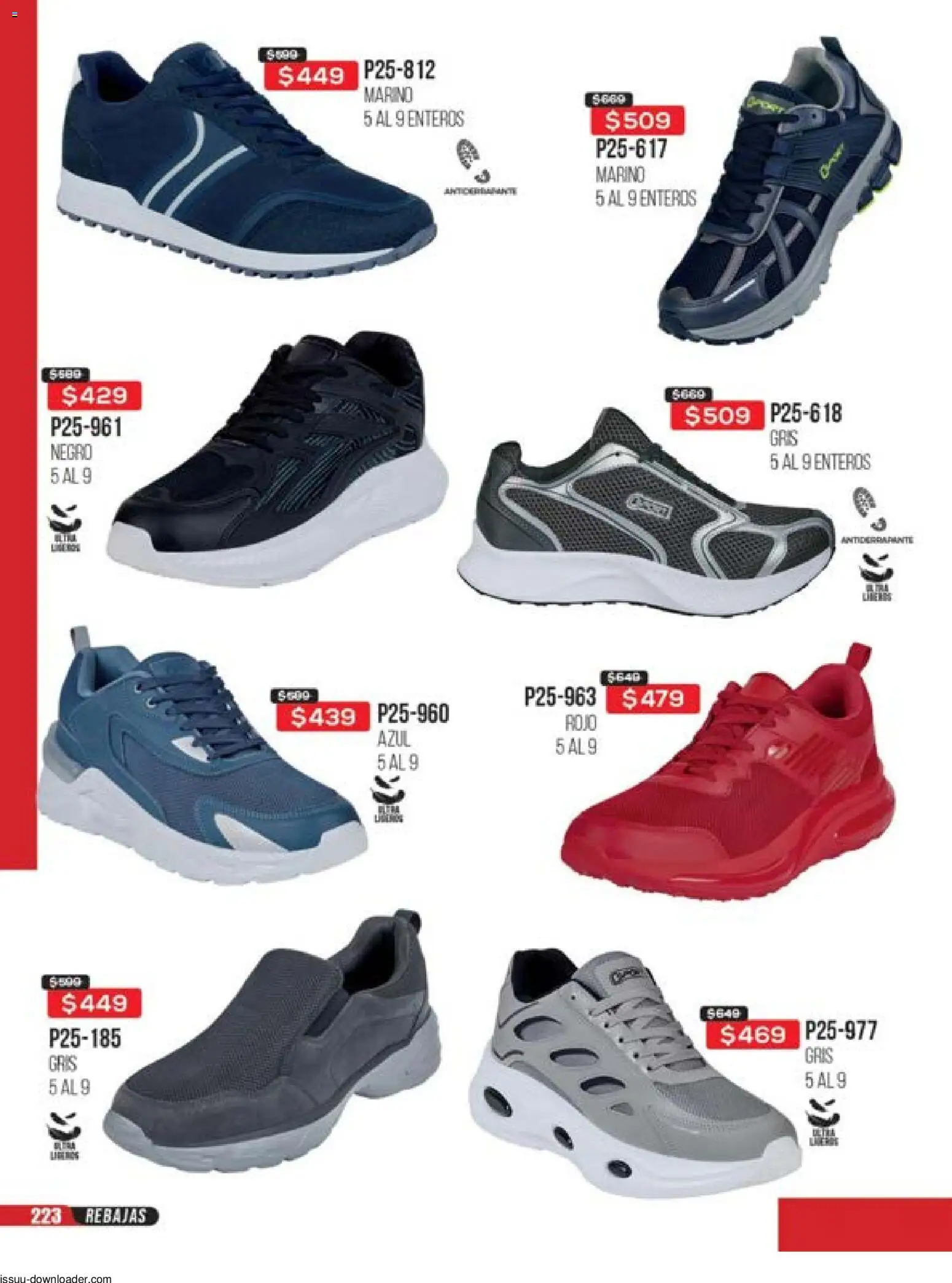 Nuevas ofertas de Cklass válidas en toda la República Mexicana desde el 31.10.2025. ¡Encuentra las mejores ofertas en Cklass catálogo Súper Rebajas Calzado! | Página: 224