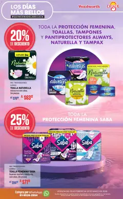 Vista previa de Del Sol y Woolworth catálogo, nuevo folleto de la tienda, válido en México a partir del 05.02.2026 | Página: 21