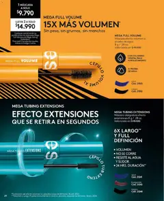 Catálogo Ésika Campaña 4 válido desde el 15.02.2026 | Página: 20 | Productos: Agua, Cepillo, Máscara