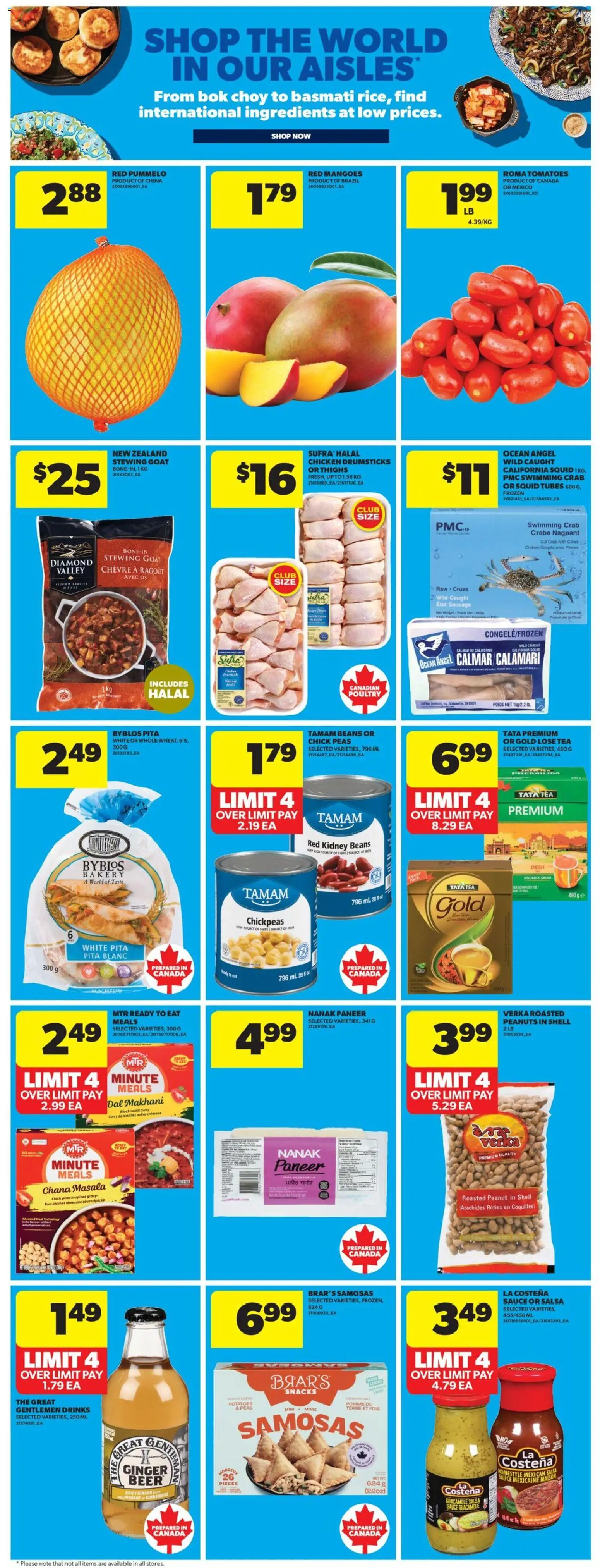 Real Canadian Superstore flyer valid from 18.12.2025 | Page: 19 | Products: Tea, Iron, Beer, Chicken