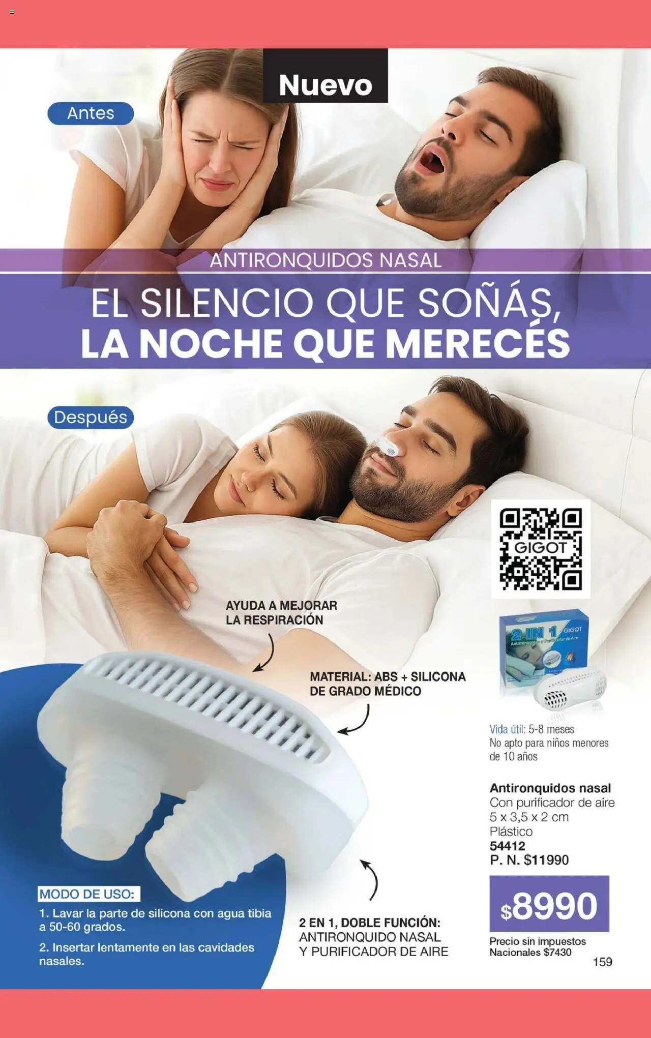 Gigot catálogo │ válido desde el 01.11.2025 | Página: 165 | Productos: Purificador de aire, Agua, Purificador