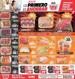 Vista previa de Casa Ley folleto Más cosas a mejores precios La Paz, nuevo folleto de la tienda, válido en México a partir del 10.01.2026