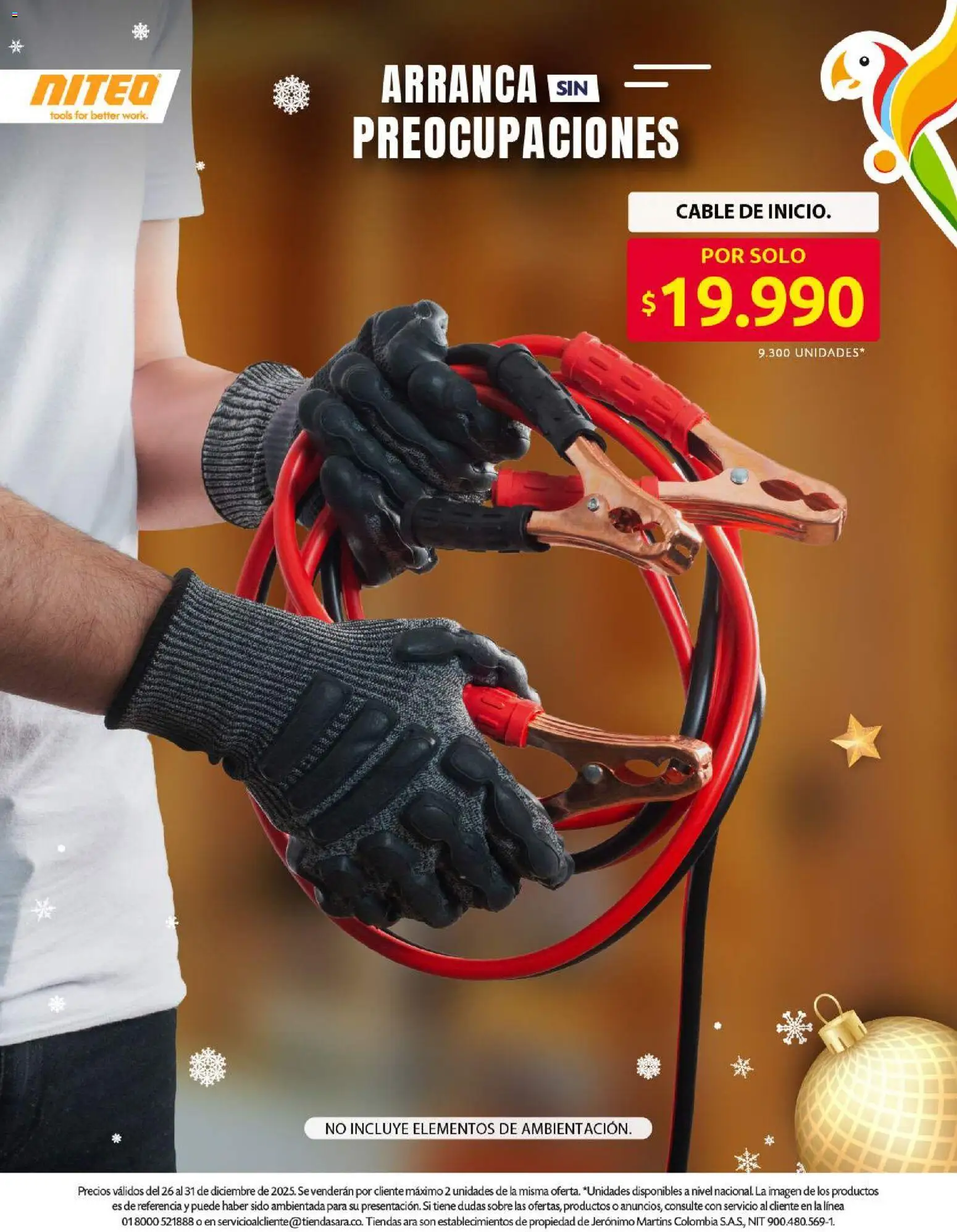 Ara revista - valida desde el 26.12.2025 | Página: 14 | Productos: Cable, Sobre