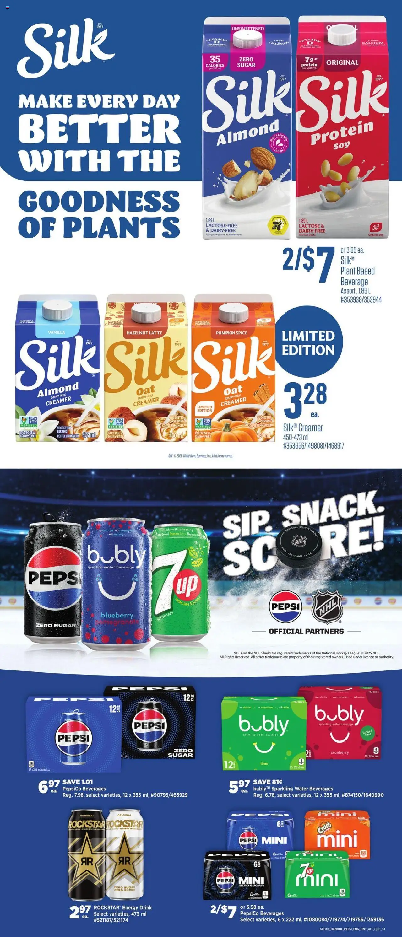 Giant Tiger flyer valid from 08.10.2025 | Page: 16 | Products: Game, Milk, Coffee, Pumpkin