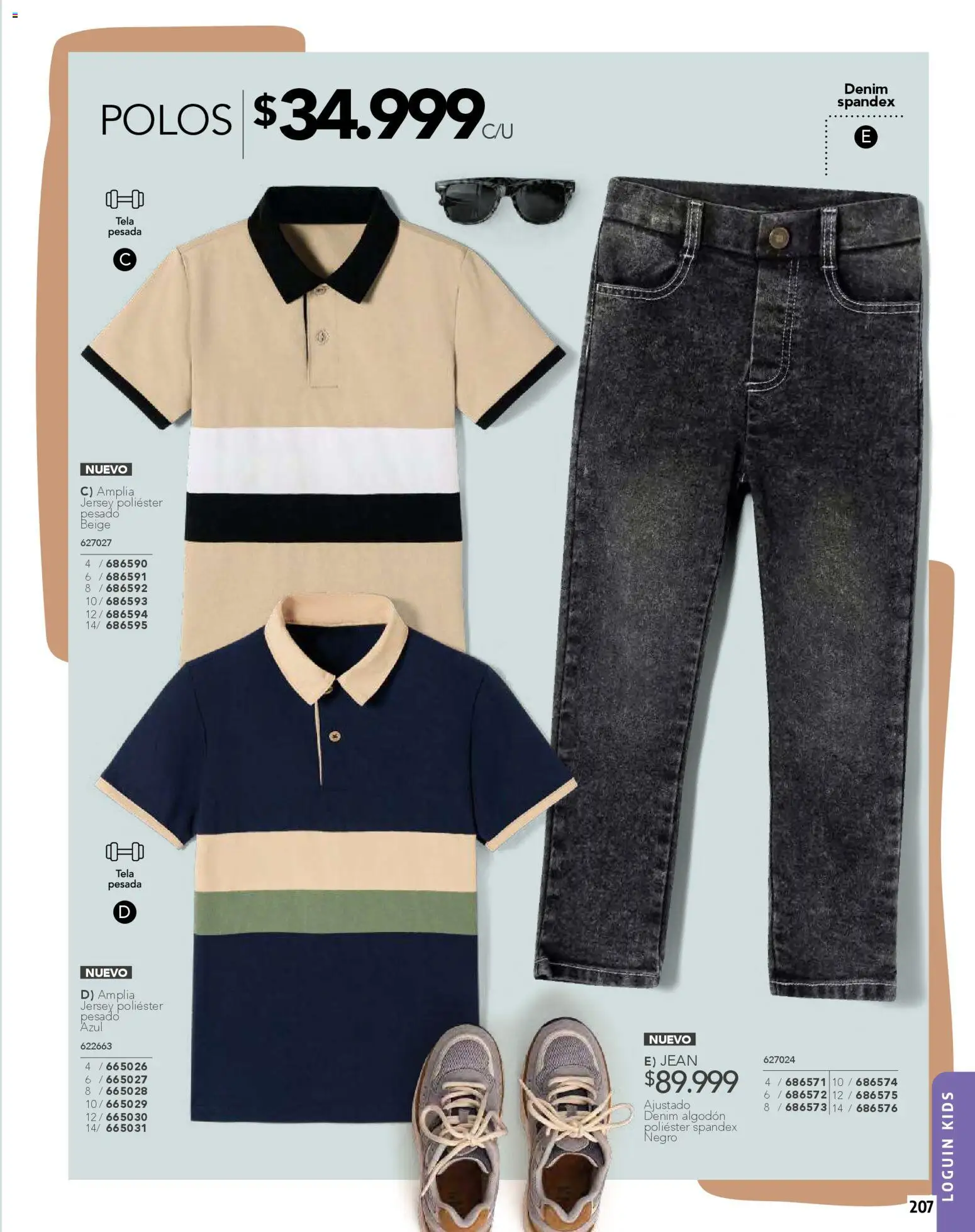 Pacifika revista - valida desde el 01.01.2026 | Página: 207 | Productos: Algodón, Jean