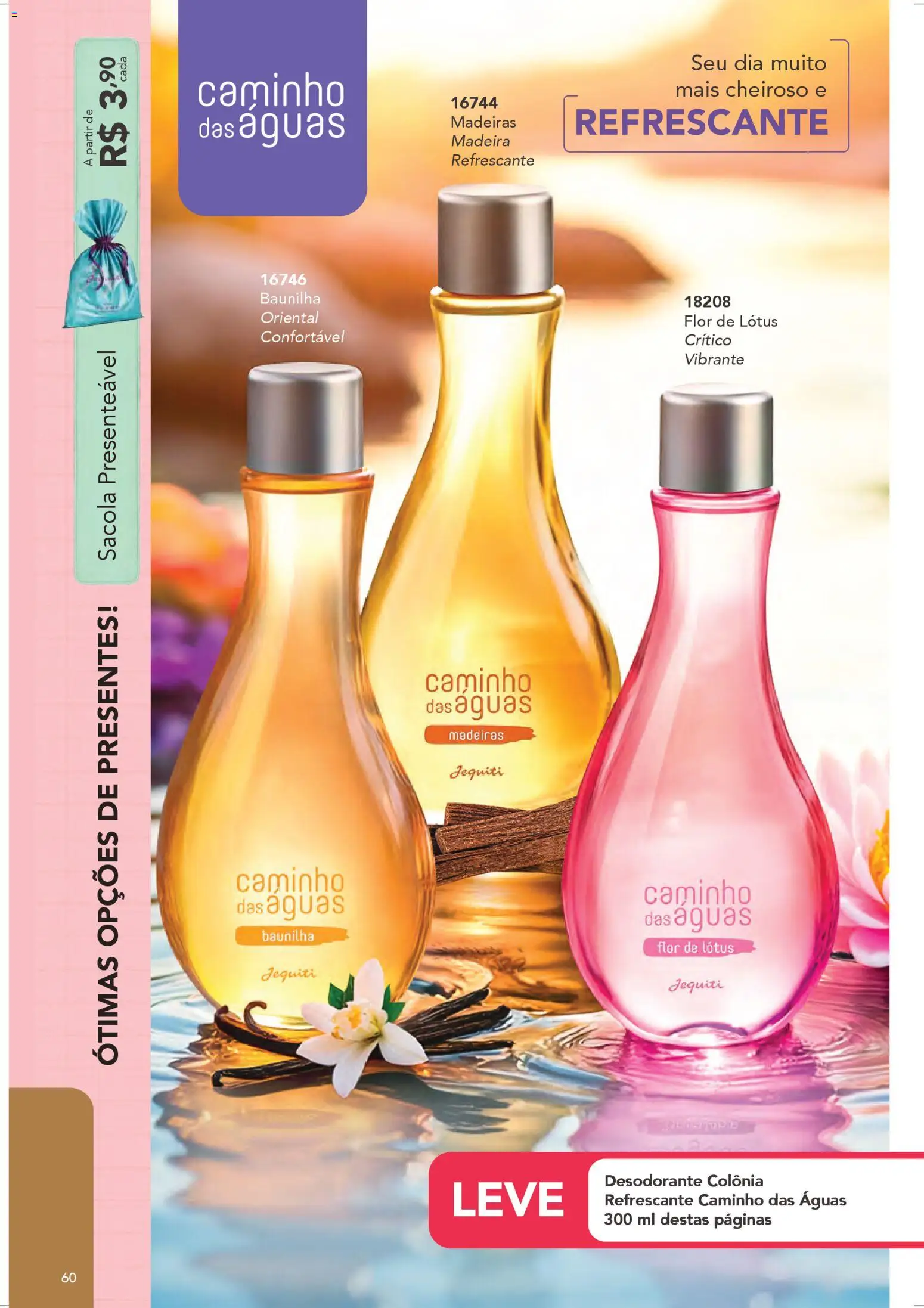 Jequiti Folheto - válido de 28.03.2026 | Página: 60 | Produtos: Madeiras, Desodorante