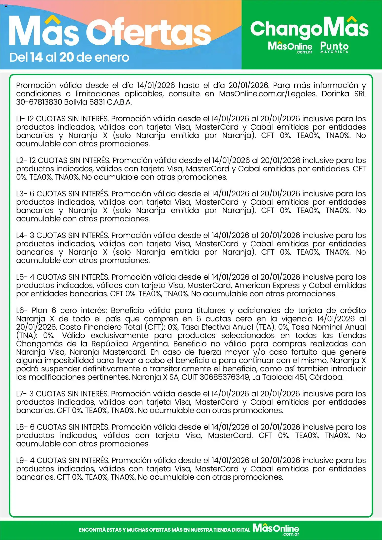 Punto Mayorista catálogo │ válido desde el 14.01.2026 | Página: 15 | Productos: Caso