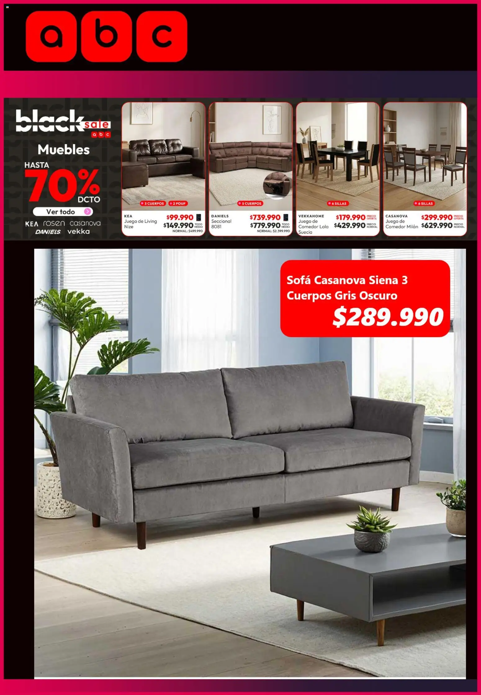 ABC ofertas  │ válido desde el 24.03.2026 | Página: 4 | Productos: Sofá