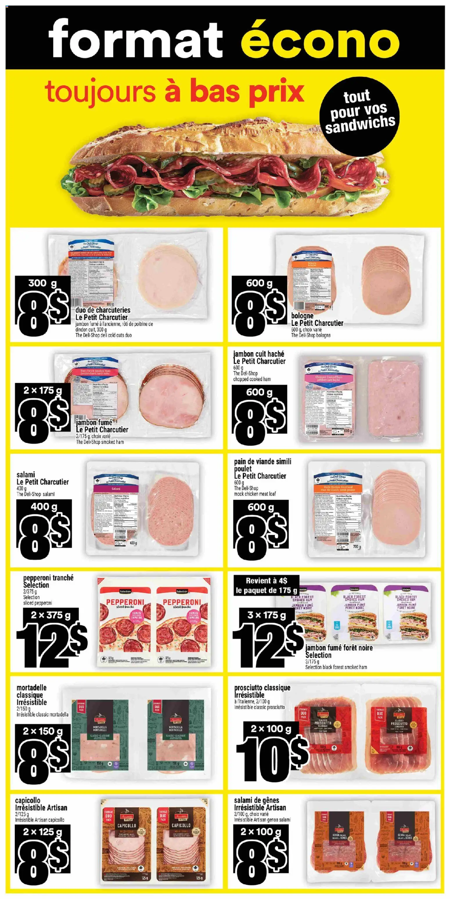 Super C flyer valid from 01.01.2026 | Page: 11 | Products: Salami, Ham, Chicken
