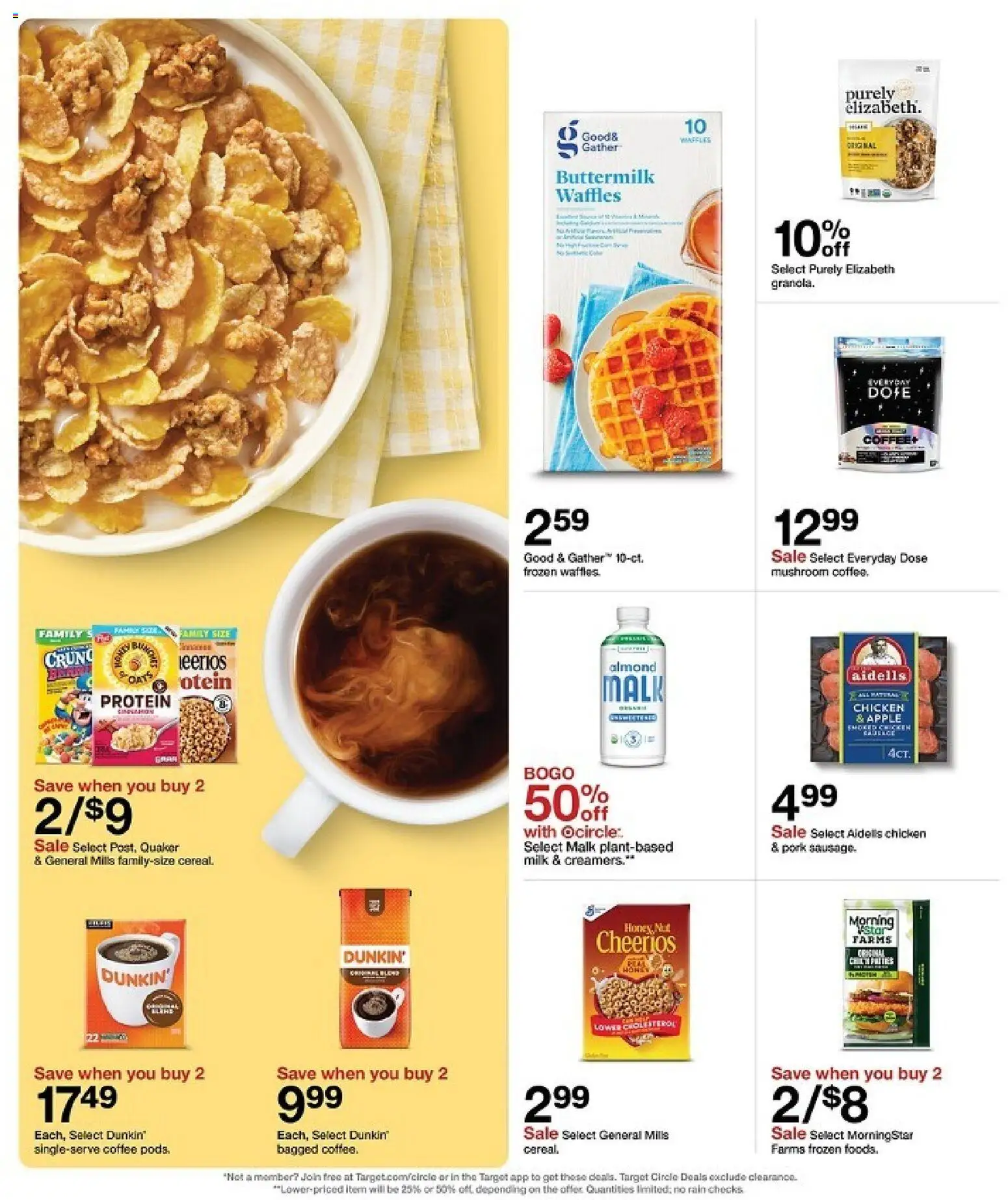 Target Weekly Ad - valid from 15.02.2026 | Page: 26 | Products: Milk, Coffee, Pork