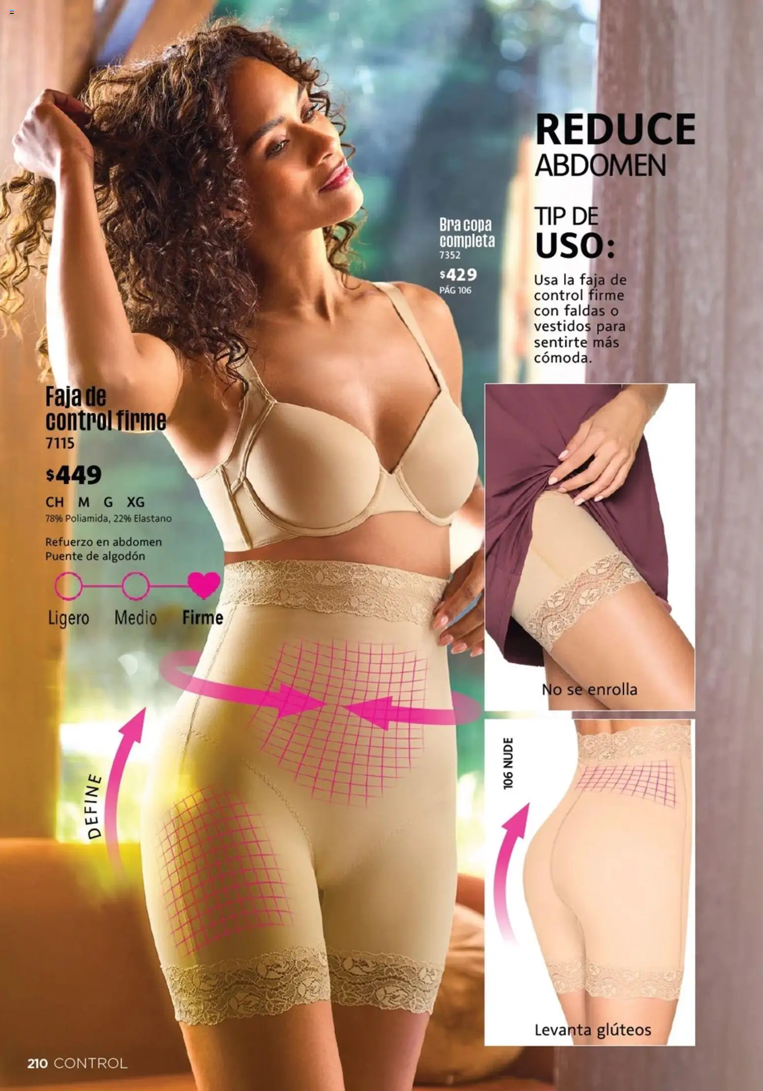 Nuevas ofertas de Ilusión válidas en toda la República Mexicana desde el 01.04.2026. ¡Encuentra las mejores ofertas en Ilusión catálogo Primavera! | Página: 214 | Productos: Faldas, Algodón, Faja