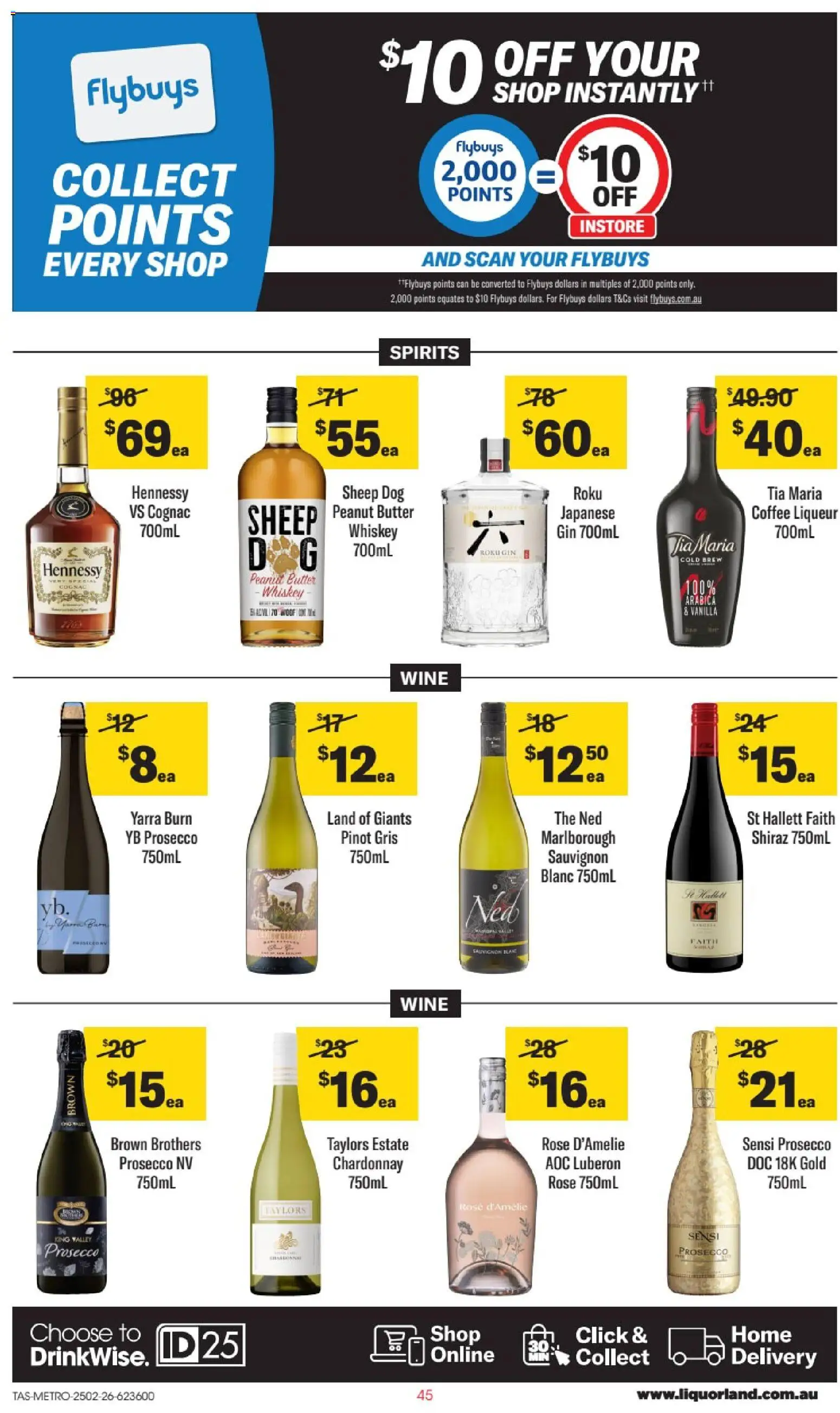 Liquorland catalogue - valid from 25.02.2026 | Page: 2 | Products: Butter, Coffee, Gin, Whiskey