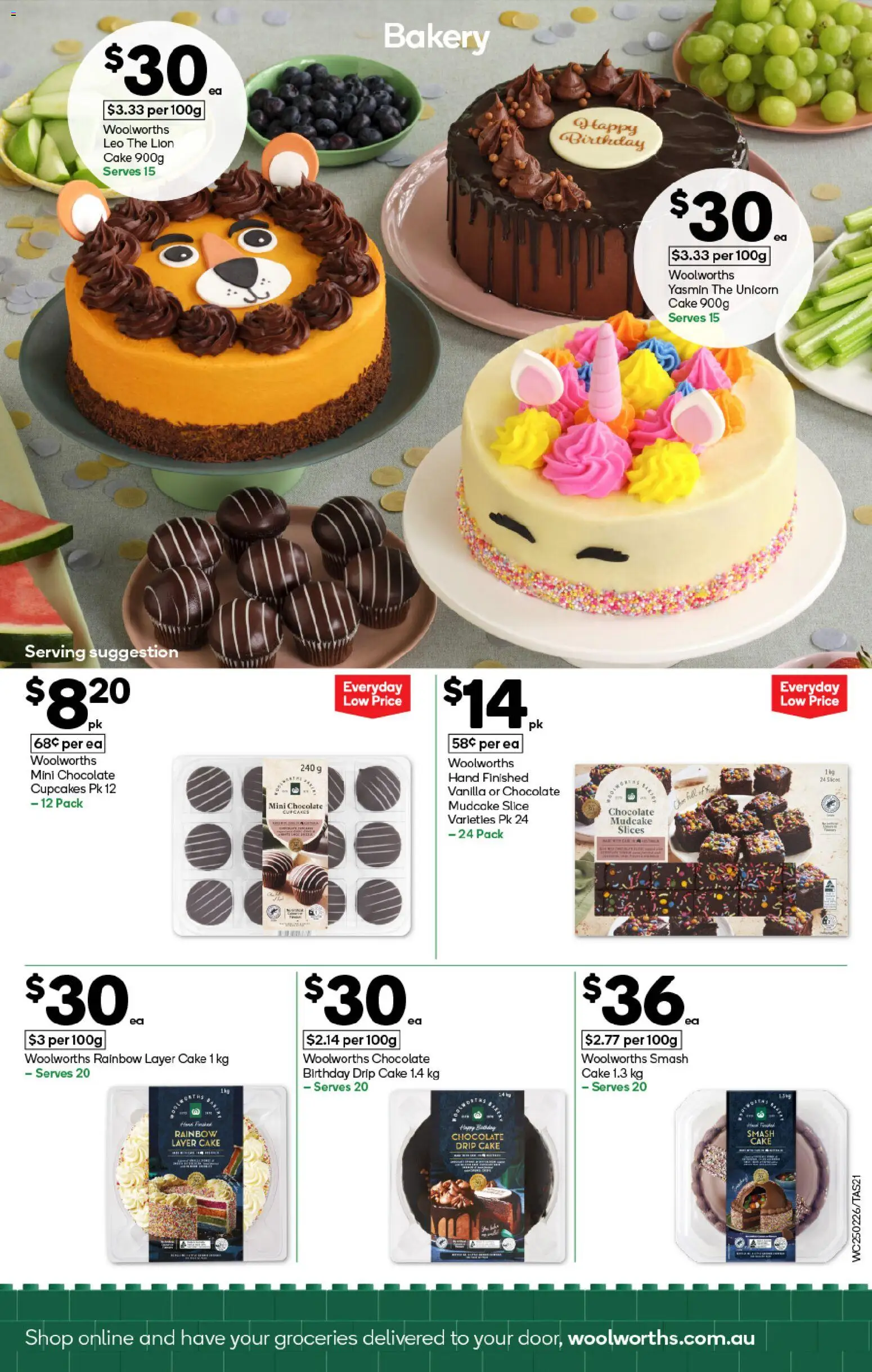 Woolworths catalogue - valid from 25.02.2026 | Page: 17 | Products: Chocolate, Bakery