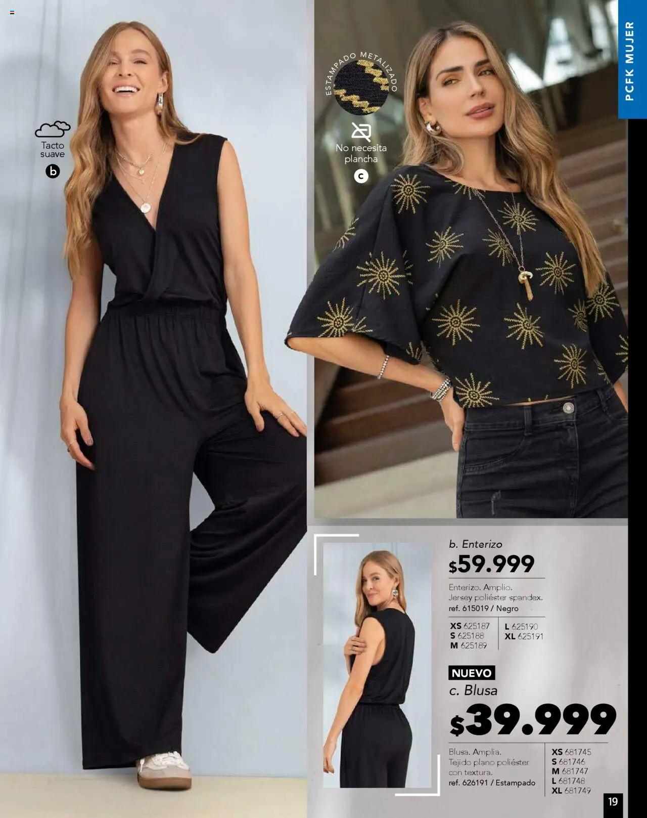 Pacifika revista - valida desde el 01.09.2025 | Página: 21 | Productos: Plancha, Blusa, Enterizo