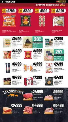 Vista previa Diarco ofertas válido desde el 20.04.2026 | Página: 3 | Productos: Cocina, Queso, Pizza, Cerdo
