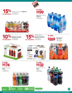Nuevas ofertas de City Club válidas en toda la República Mexicana desde el 01.07.2025. ¡Encuentra las mejores ofertas en City Club catálogo! | Página: 33 | Productos: Refresco, Mango, Té, Polvo