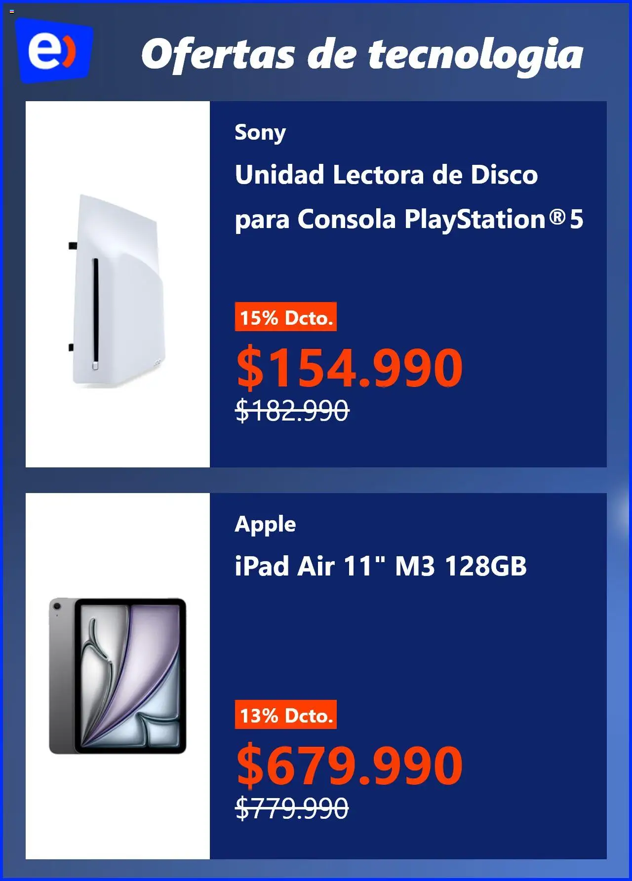 Entel ofertas  │ válido desde el 19.08.2025 | Página: 4 | Productos: Playstation, Disco