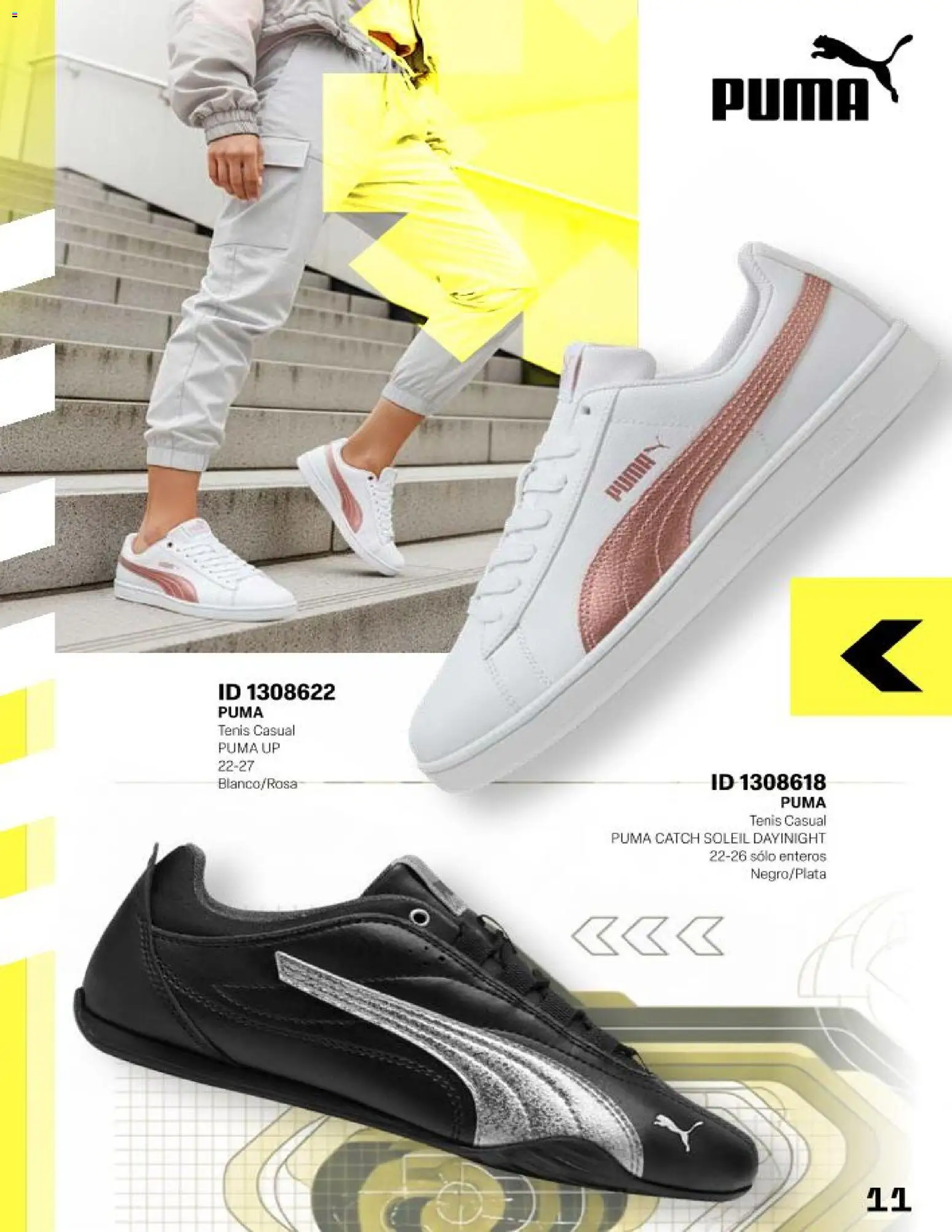 Nuevas ofertas de Price Shoes válidas en toda la República Mexicana desde el 26.11.2025. ¡Encuentra las mejores ofertas en Price Shoes catálogo Puma! | Página: 11 | Productos: Tenis