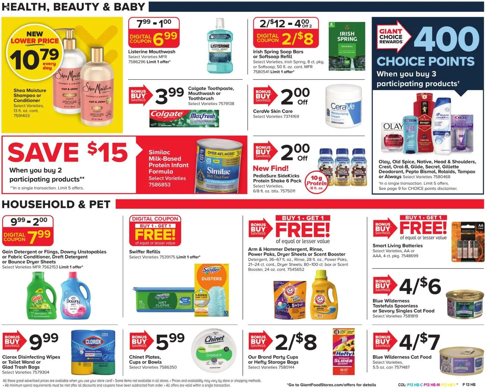 Giant Weekly Ad - valid from 23.01.2026 | Page: 16 | Products: Shampoo, Stain remover, Detergent, Dryer