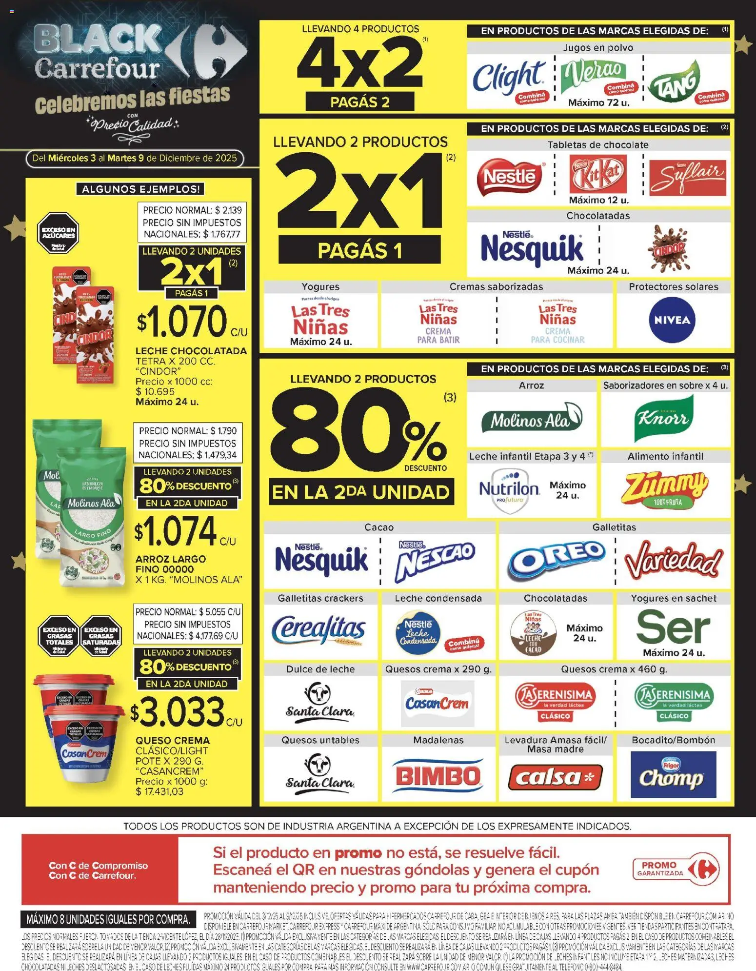 Carrefour - Carrefour Hiper 03 Diciembre - 9f59952f-7627-4a15-93a5-226a35a10741 │ válido desde el 03.12.2025 | Página: 7 | Productos: Sobre, Dulce de leche, Zapa, Chocolatada