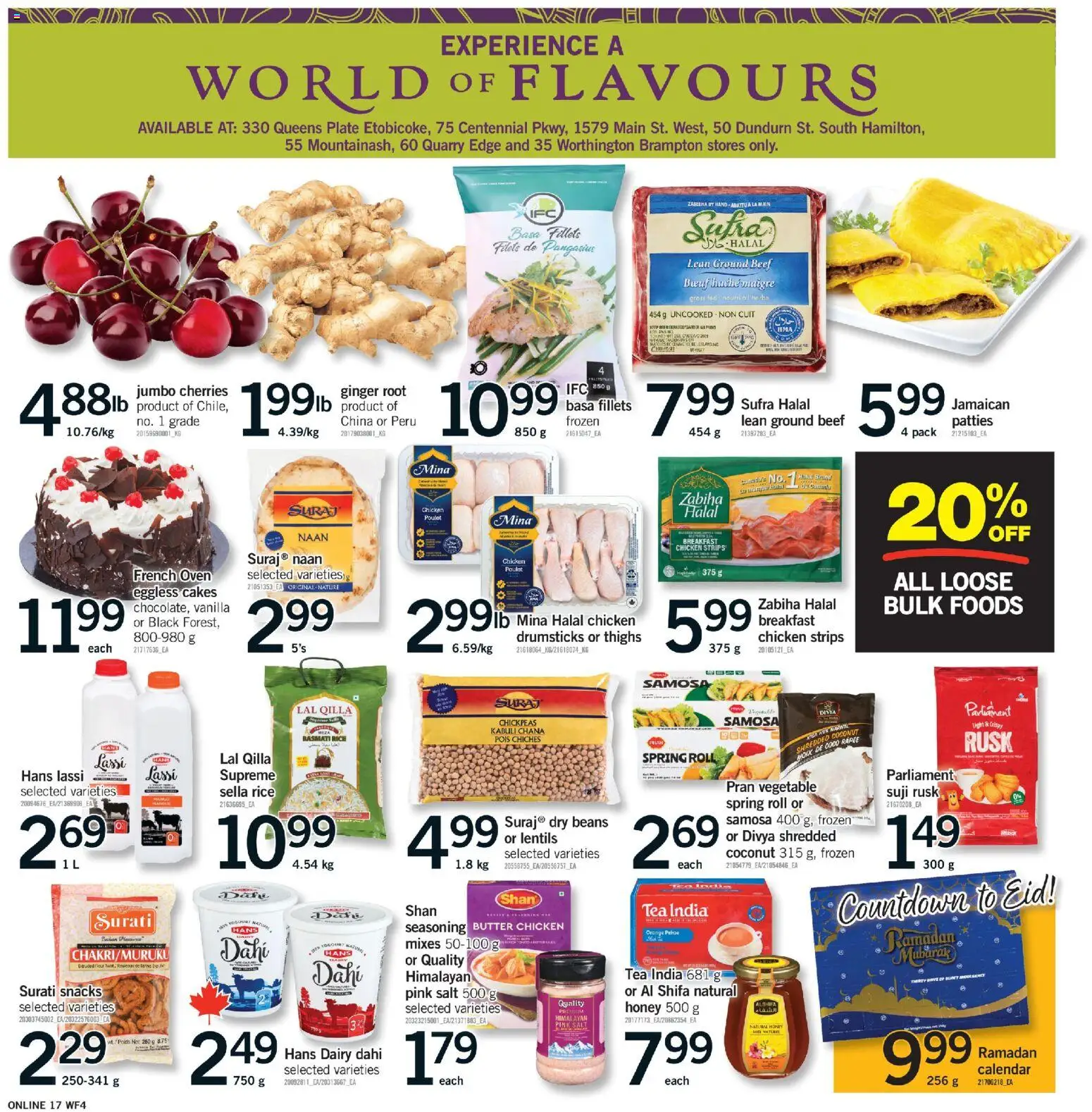 Fortinos flyer valid from 12.02.2026 | Page: 17 | Products: Tea, Beef, Oven, Butter