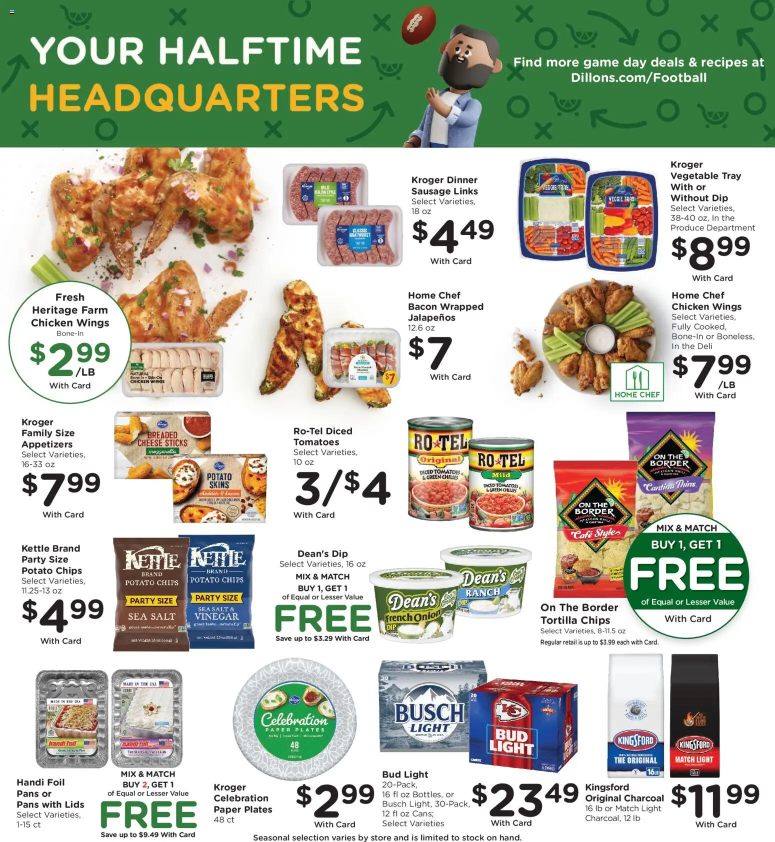 Dillons Weekly Ad - KS - valid from 26.12.2025 | Page: 6 | Products: Tomatoes, Chips, Salt, Game
