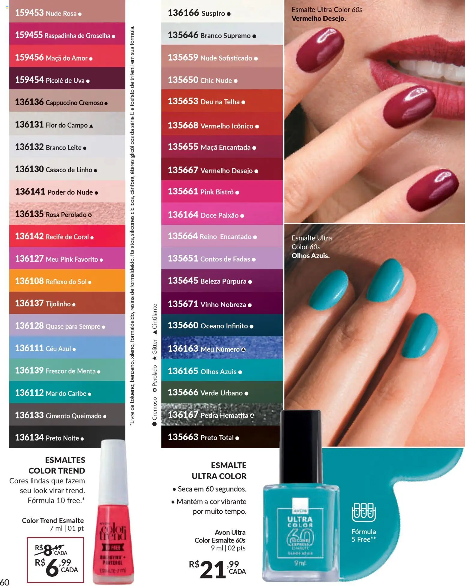 Avon Folheto - válido de 15.01.2026 | Página: 60 | Produtos: Leite, Cimento, Picolé, Casaco