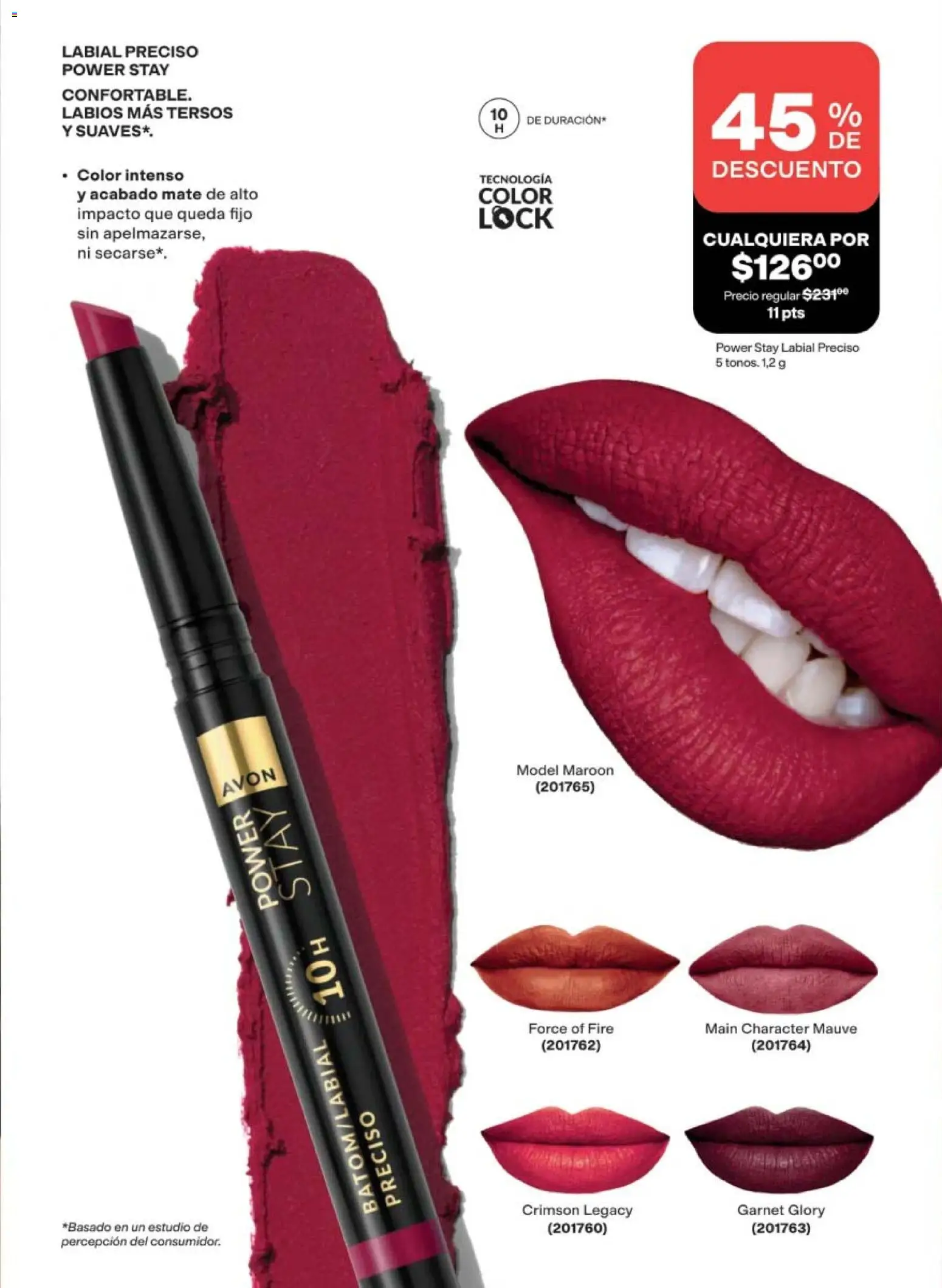 Nuevas ofertas de AVON válidas en toda la República Mexicana desde el 24.04.2026. ¡Encuentra las mejores ofertas en AVON campaña 7 2026! | Página: 10 | Productos: Mate