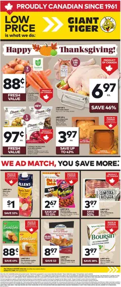 Preview of Giant Tiger Weekly Flyer from shop Giant Tiger valid from 08.10.2025