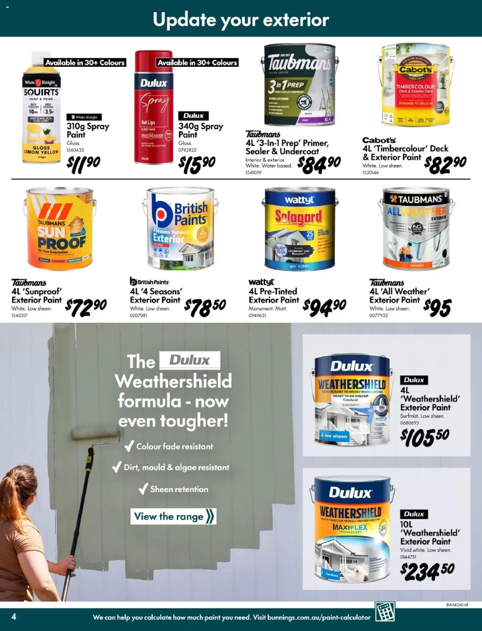 Bunnings Warehouse catalogue - valid from 11.03.2026 | Page: 4 | Products: Water, Lemon