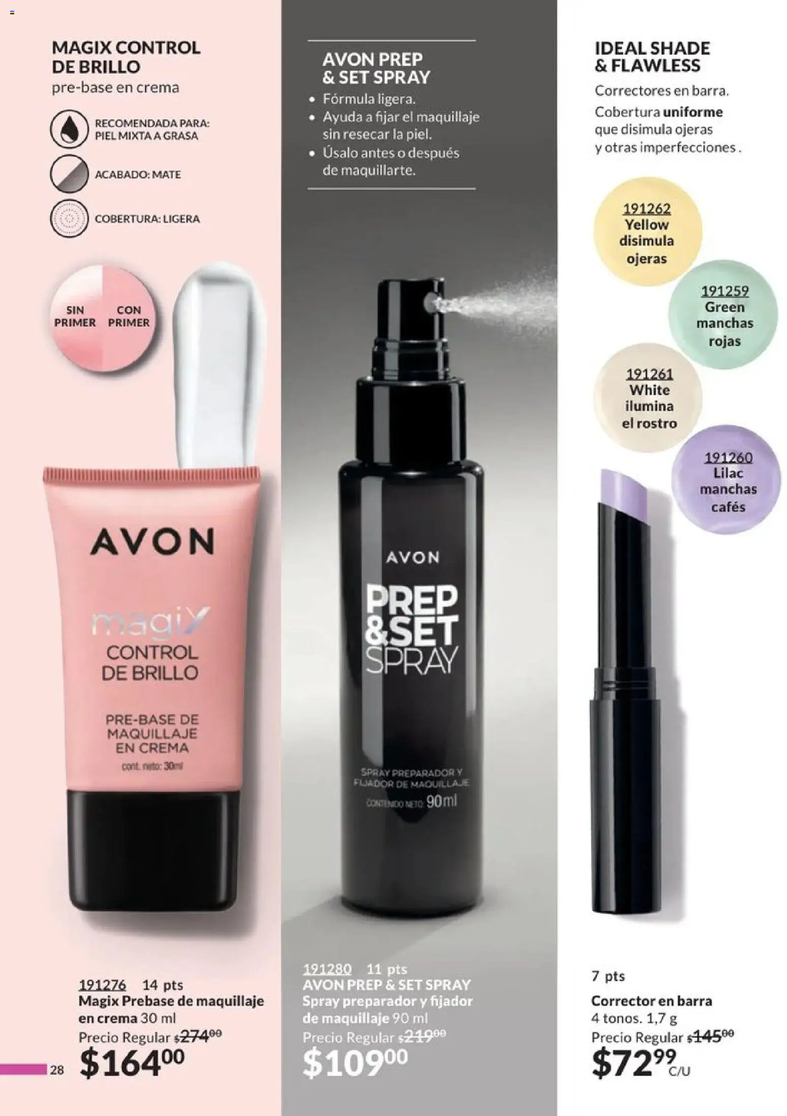 Nuevas ofertas de AVON válidas en toda la República Mexicana desde el 20.12.2025. ¡Encuentra las mejores ofertas en AVON campaña 1 2026! | Página: 33 | Productos: Crema, Brillo, Barra, Maquillaje