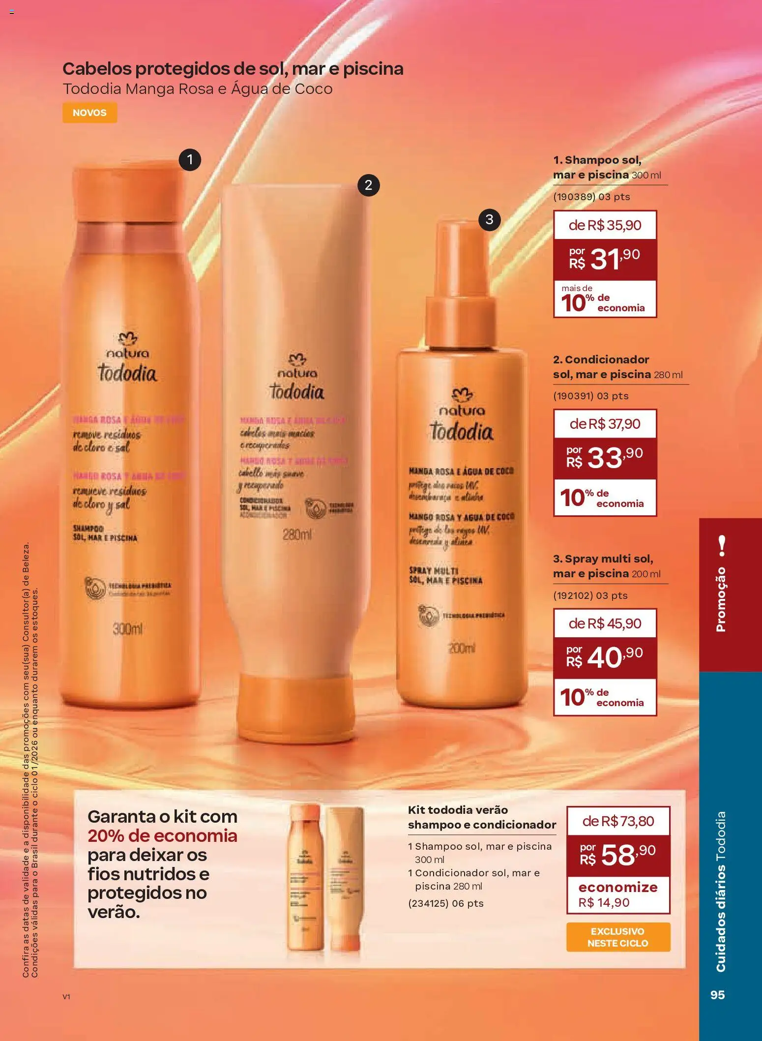 Natura Folheto - válido de 26.12.2025 | Página: 95 | Produtos: Coco, Cloro, Piscina, Sal