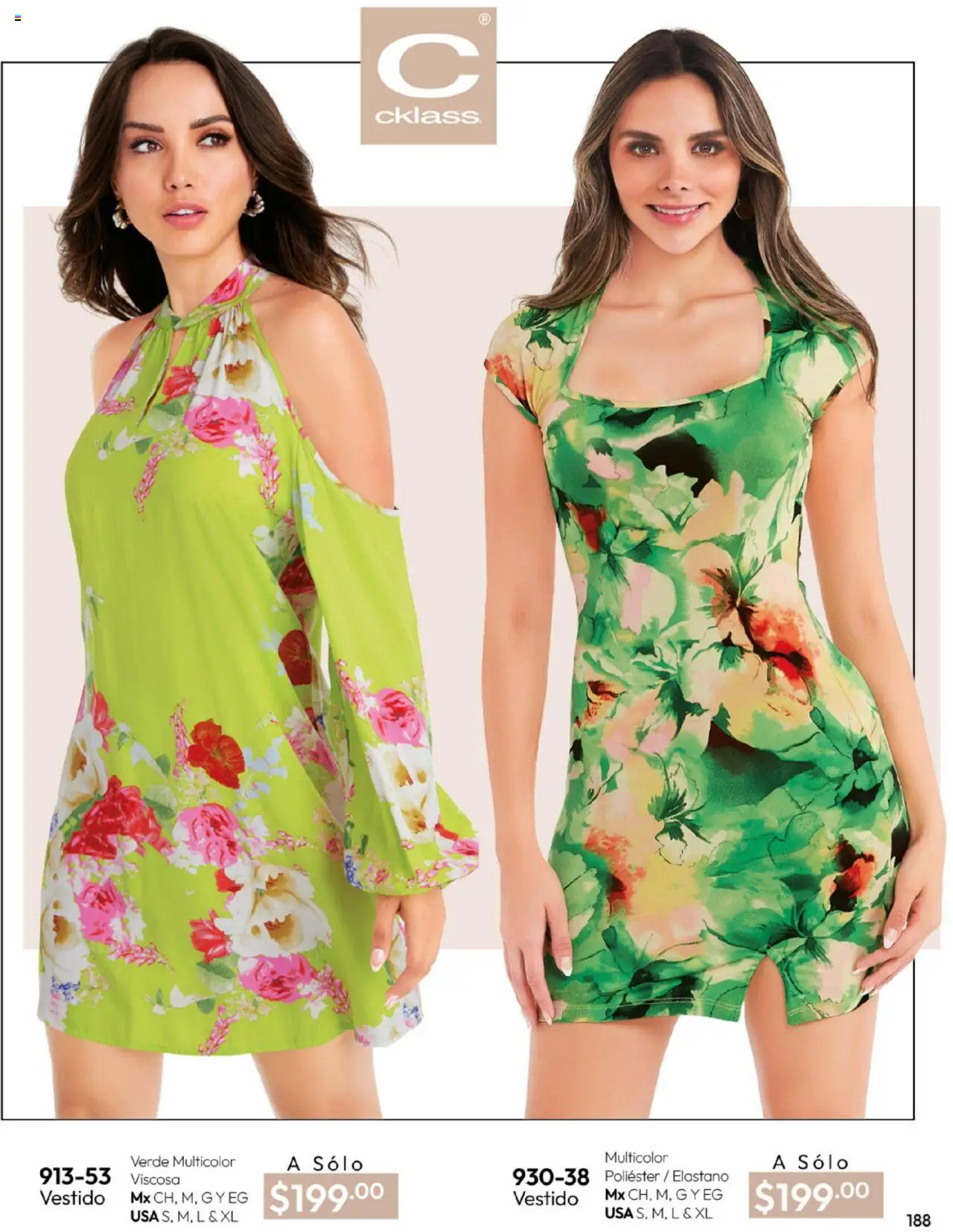 Nuevas ofertas de Cklass válidas en toda la República Mexicana desde el 14.07.2025. ¡Encuentra las mejores ofertas en Cklass catálogo Lancería! | Página: 218 | Productos: Vestido
