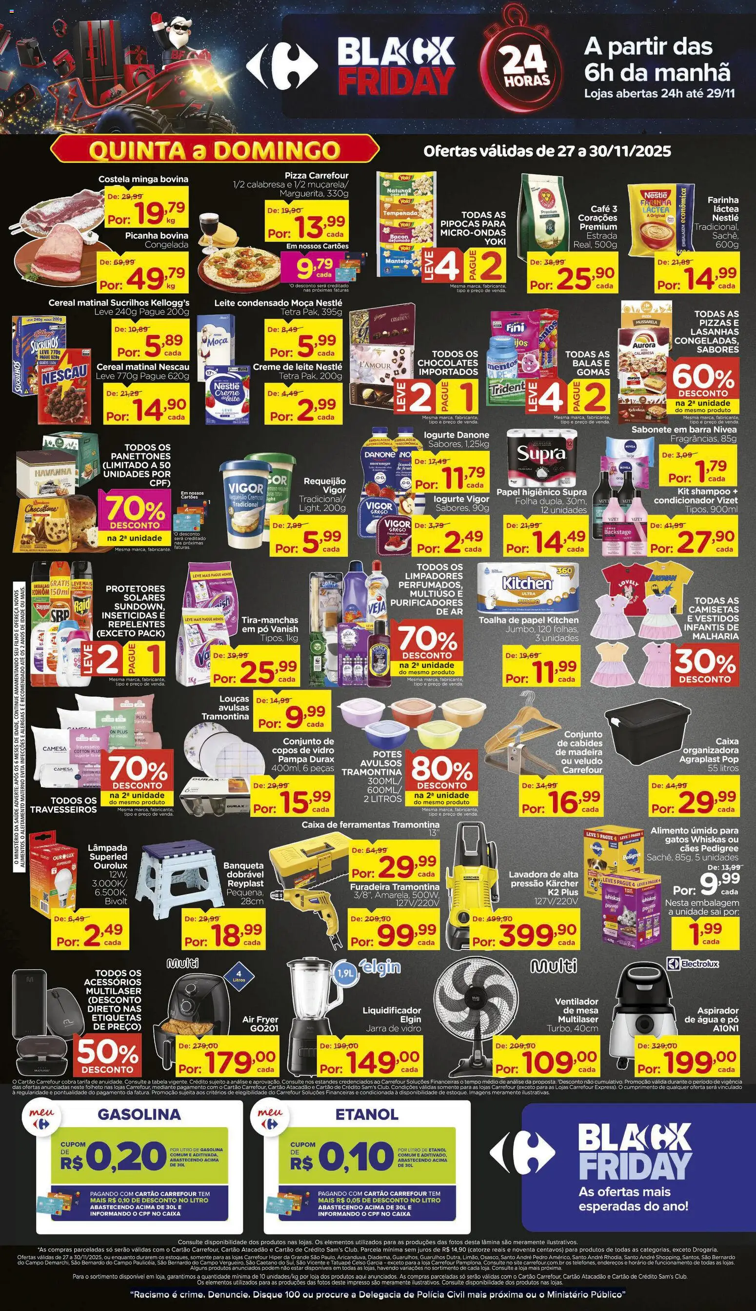 Carrefour Folheto - válido de 27.11.2025 | Página: 3 | Produtos: Travesseiro, Roupas, Jarra, Vanish