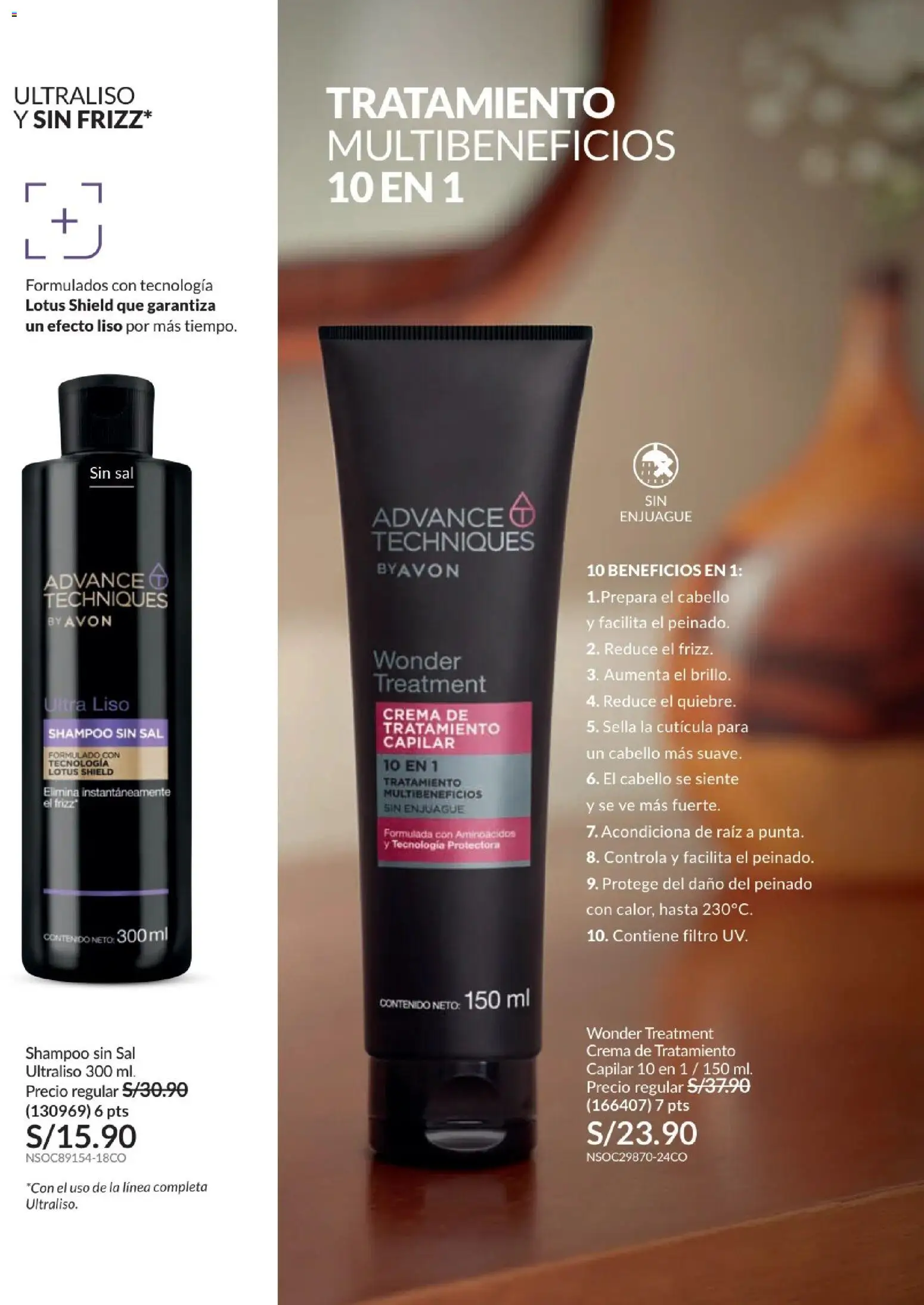 Catálogo Avon válido desde 21.04.2026 | Página: 175 | Productos: Shampoo, Crema