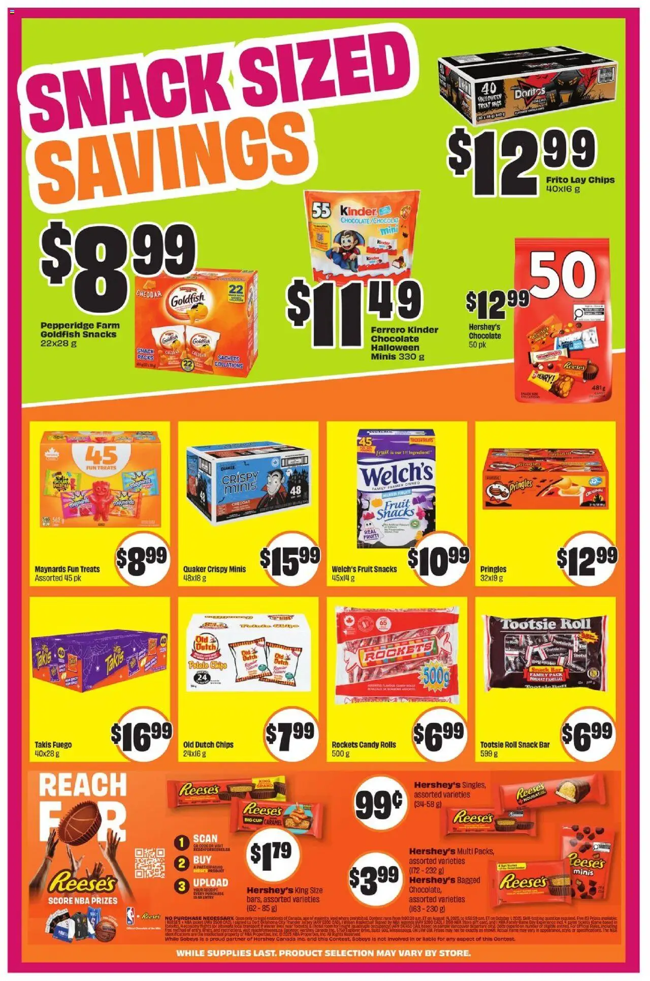 FreshCo flyer valid from 21.08.2025 | Page: 7 | Products: Chips, Game, Jacket, Chocolate