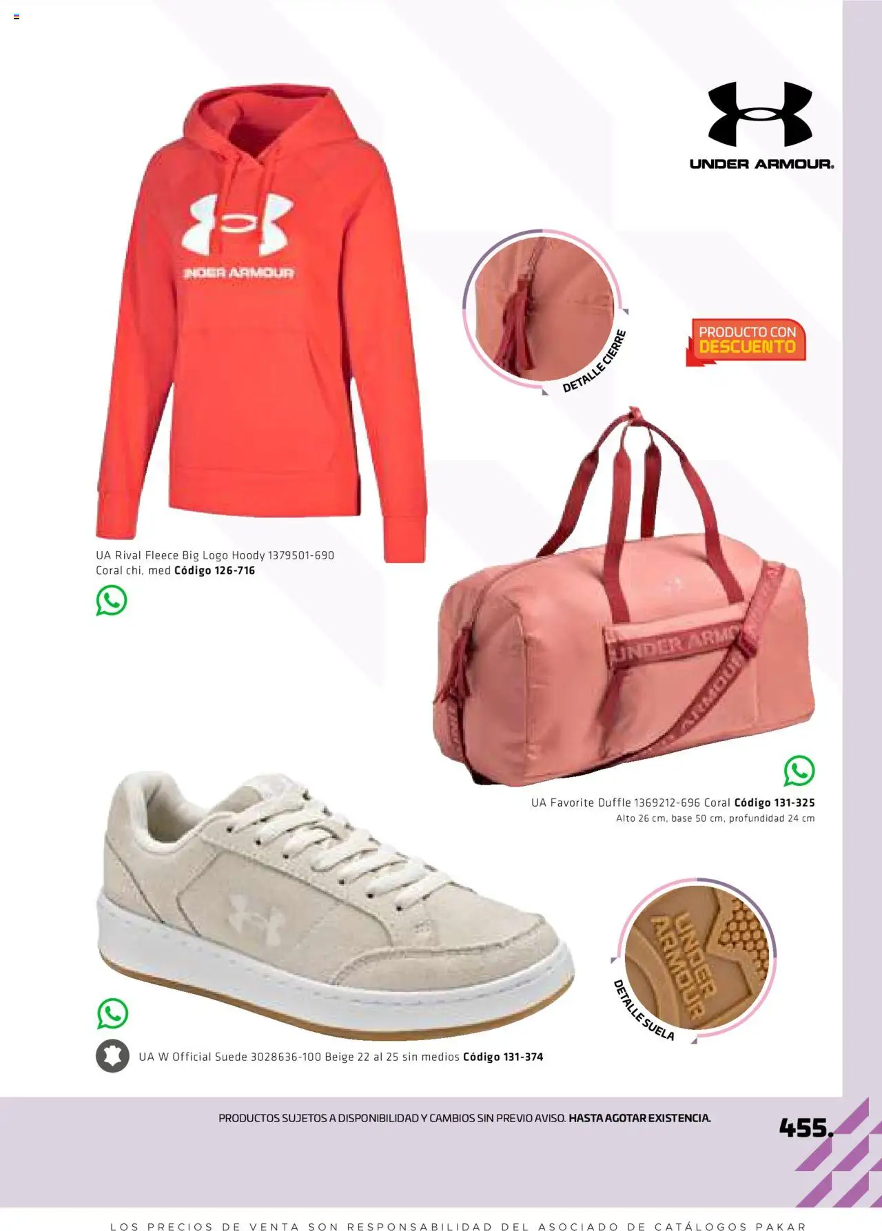 Nuevas ofertas de SC Pakar válidas en toda la República Mexicana desde el 29.08.2025. ¡Encuentra las mejores ofertas en SC Pakar - Catálogo Otoño Women! | Página: 455