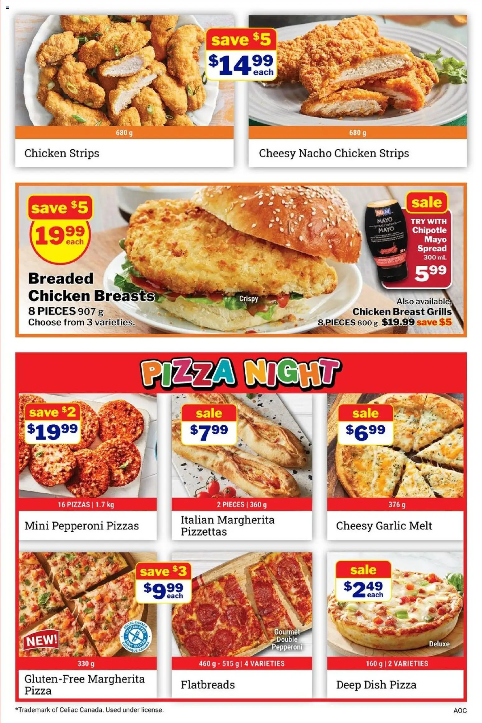 M&M Food Market flyer valid from 12.03.2026 | Page: 6 | Products: Chicken breasts, Pizza, Chicken