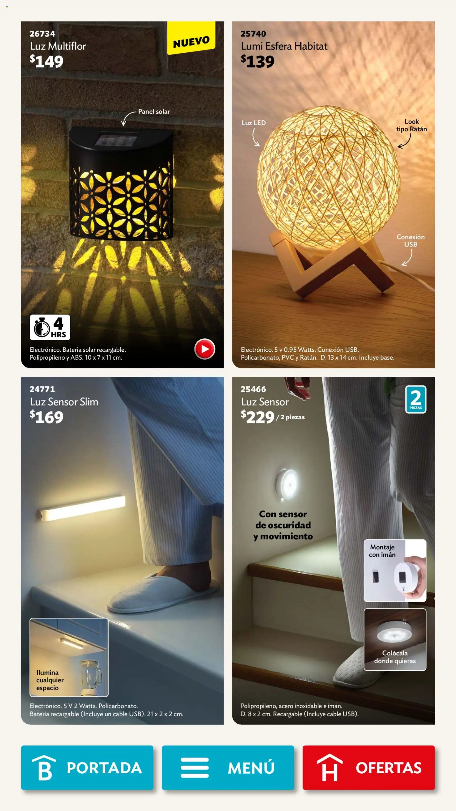 Nuevas ofertas de Betterware válidas en toda la República Mexicana desde el 02.02.2026. ¡Encuentra las mejores ofertas en Betterware campaña 2 2026! | Página: 28 | Productos: Imán, Cable, Batería